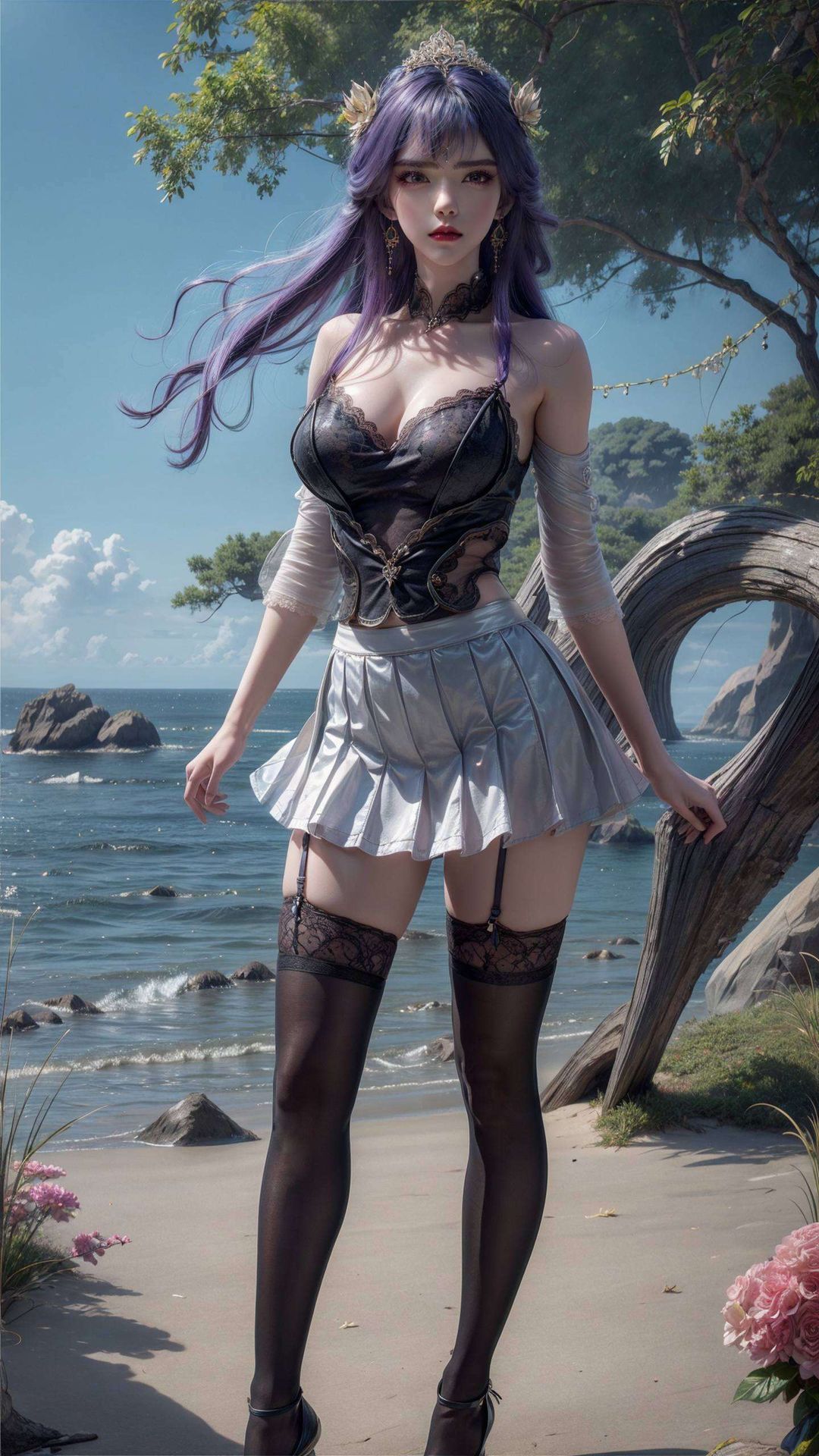 映照着国漫美女的绝世芳华天穹高光壁纸