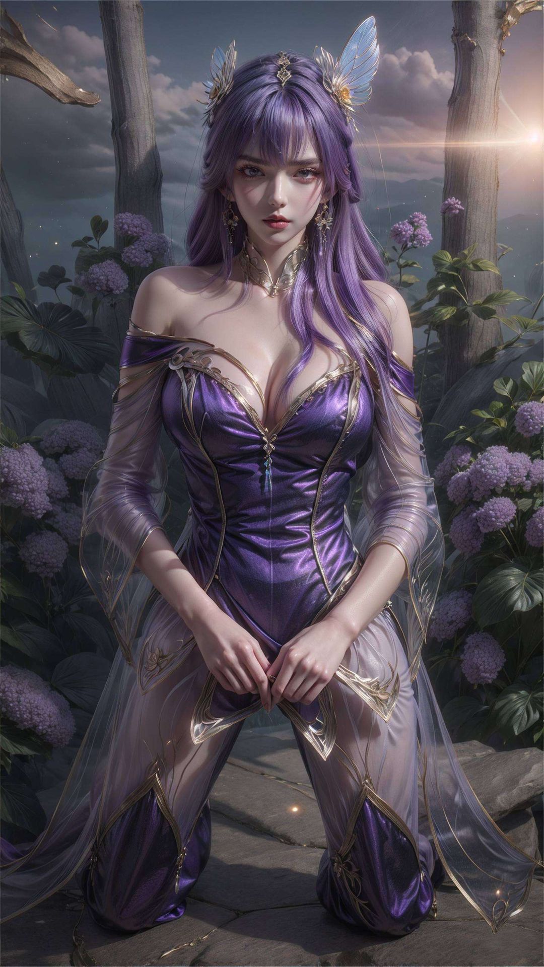 让你沉浸在宁静与美好之中她如梦似幻的身影