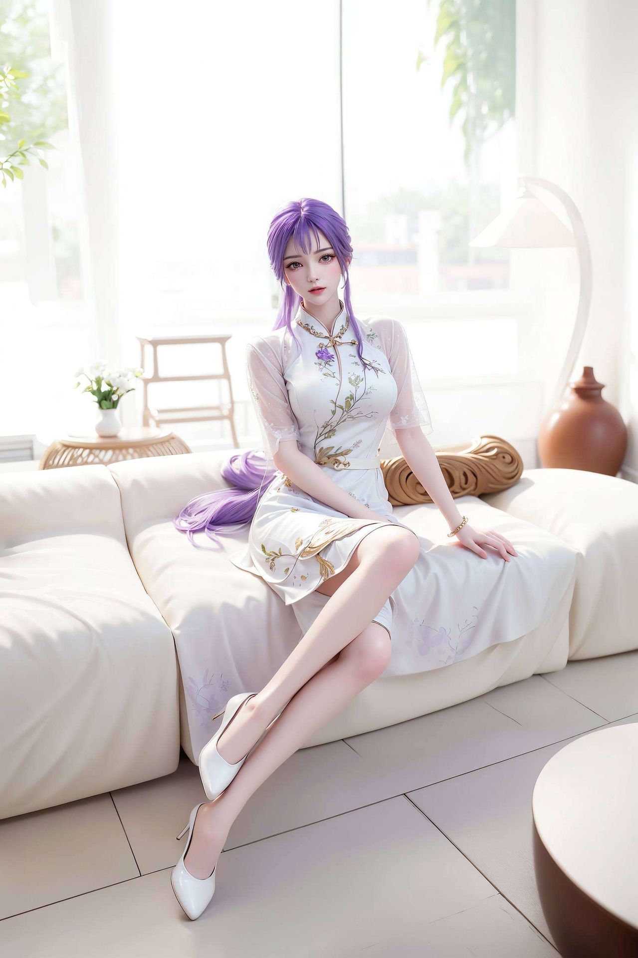 这款国漫天穹泳装壁纸既彰显个性