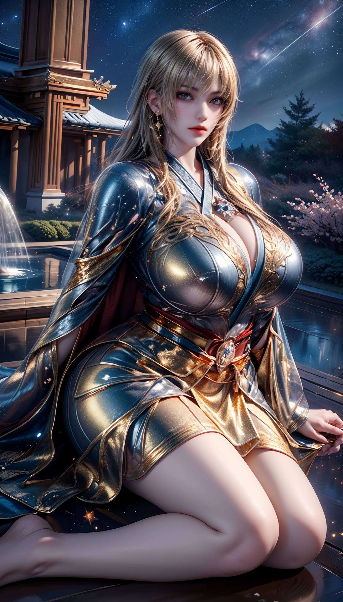 以国漫美女天使彦的妖娆面部特写为主视觉这款1080p极简风格的桌布壁纸