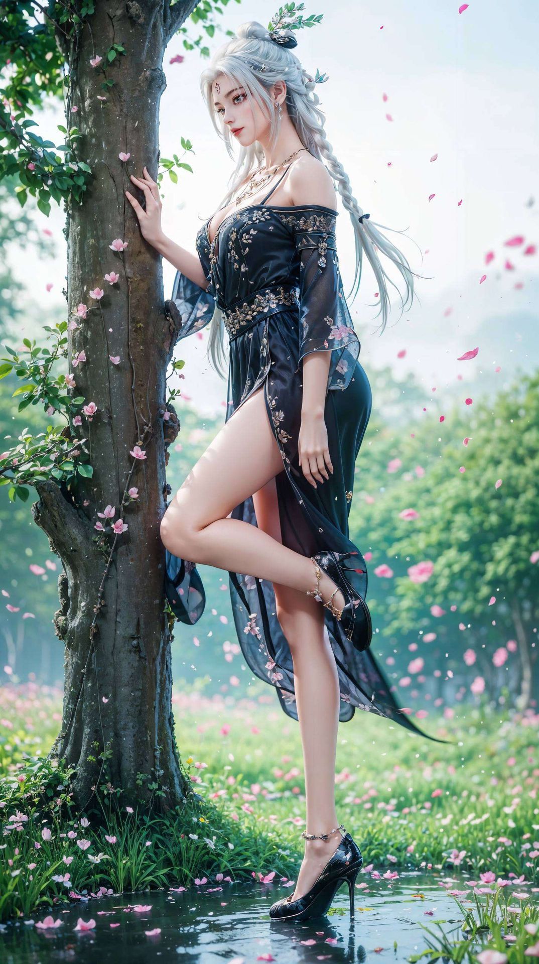 以侘寂风姿穿梭在诛仙世界