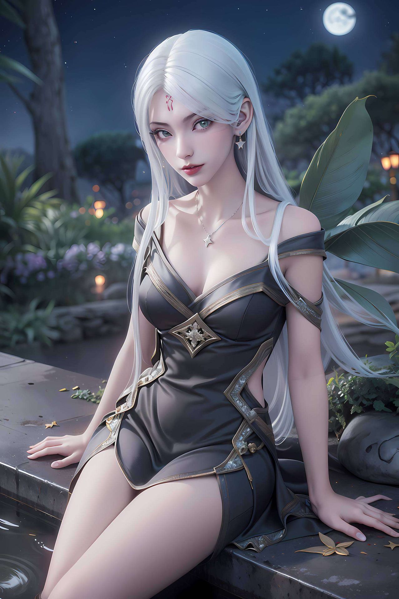 小白ai的灵动眼神如同真实相伴