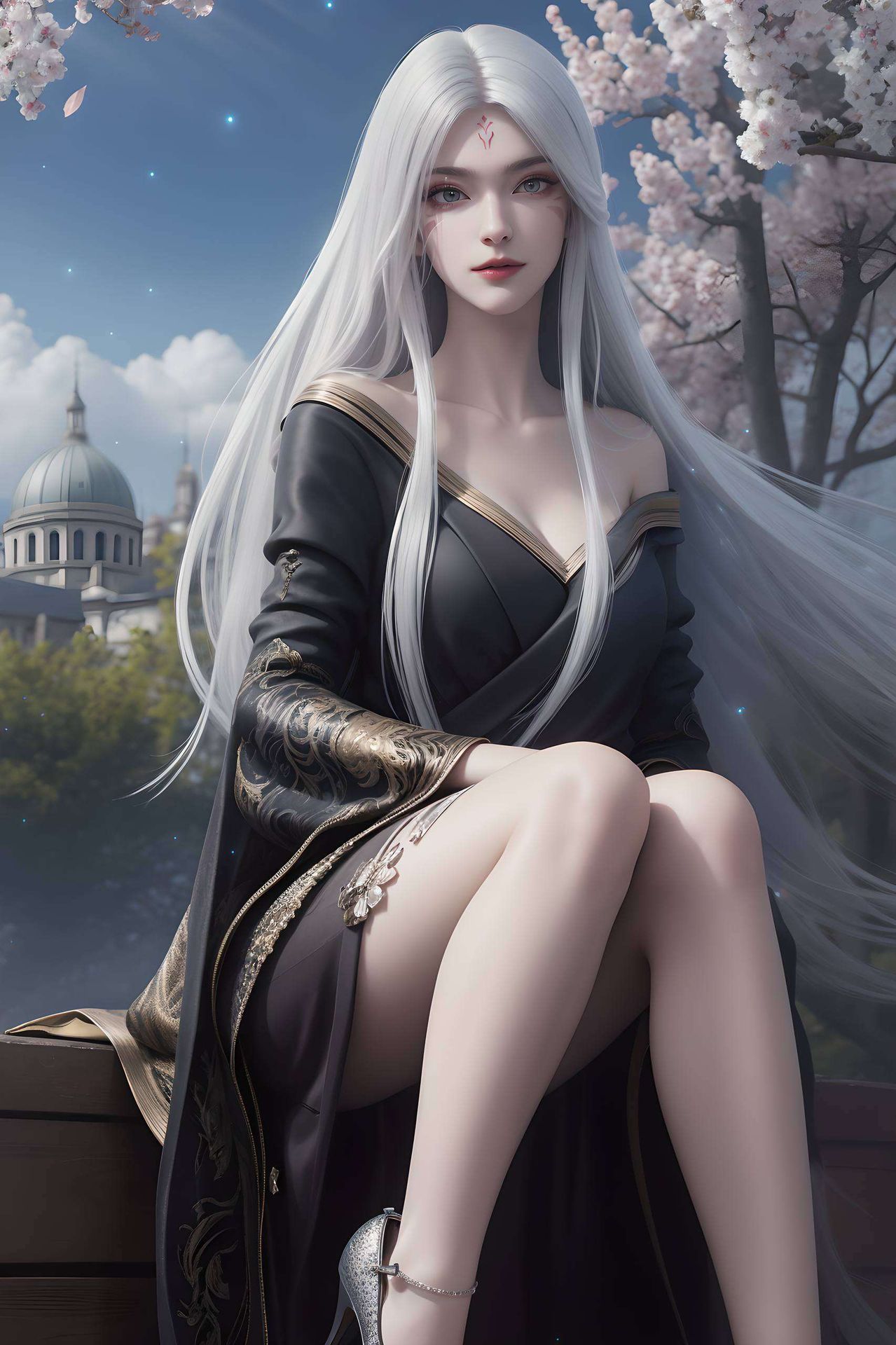 为你的电脑桌面注入仙气动漫动态图片