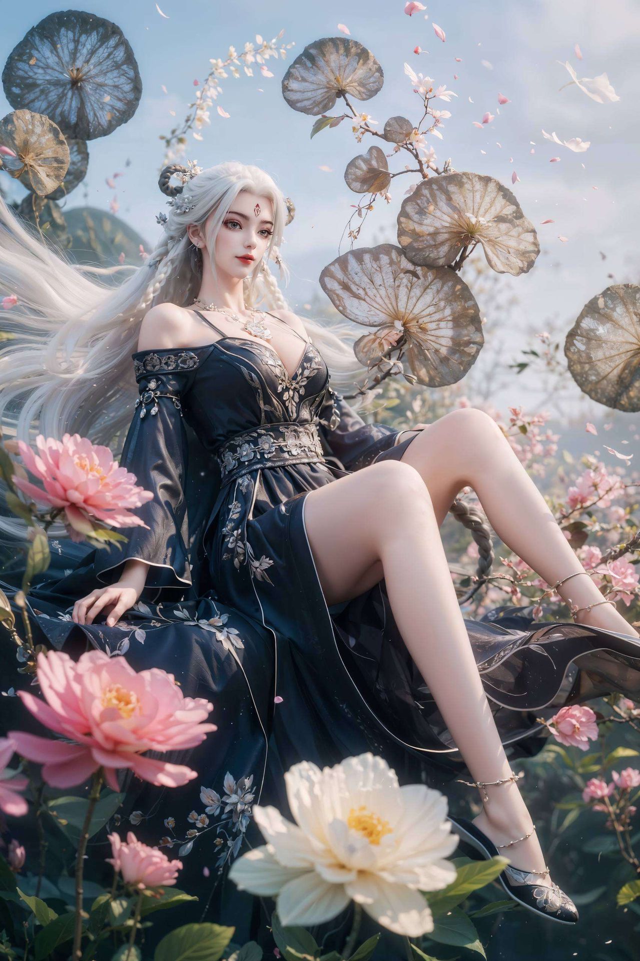 如梦似幻她那抽象的艺术风格