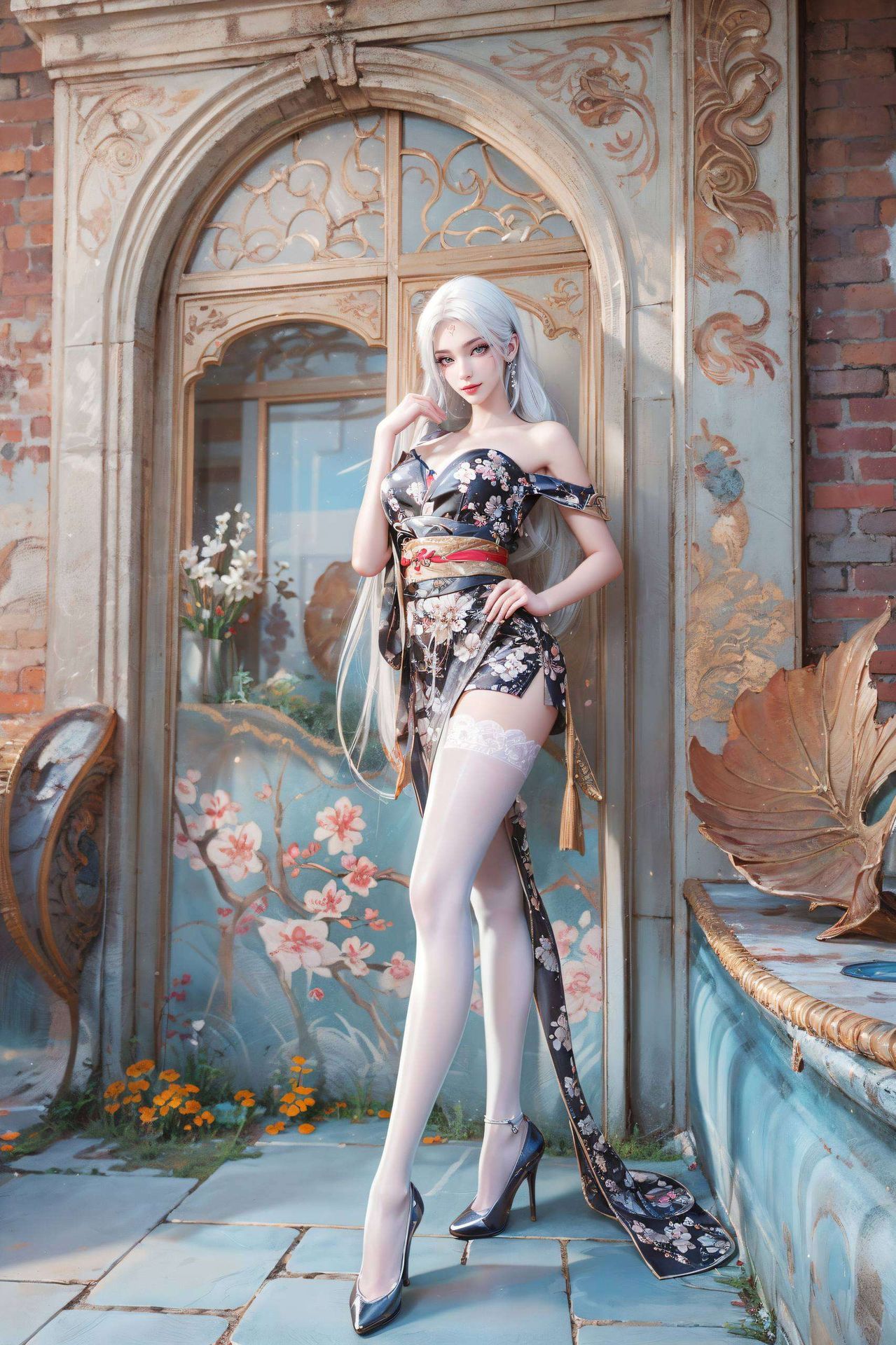 高清动态壁纸映古香古色竖屏展现