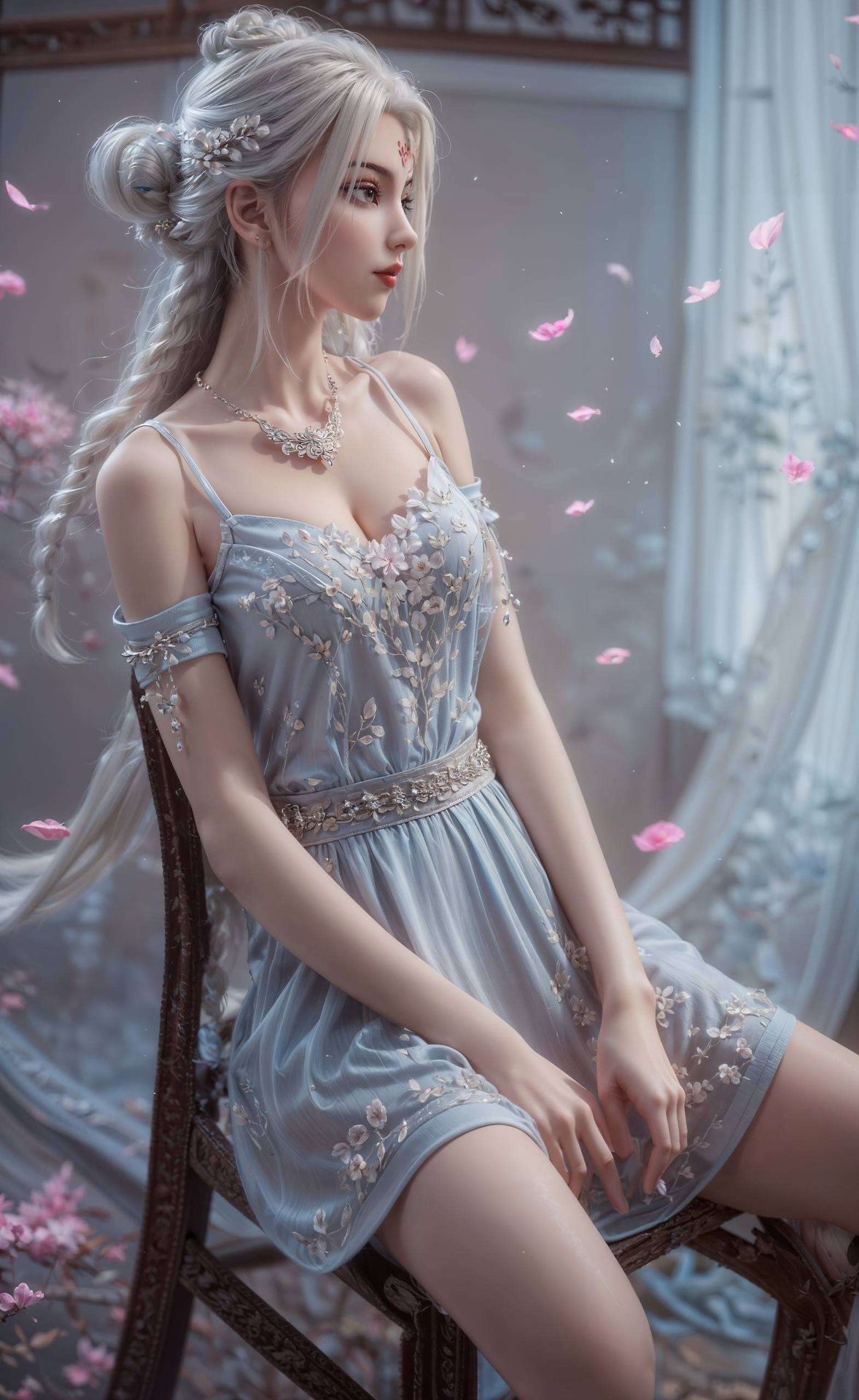 仿佛在对你诉说着她的故事以Windows 10壁纸的标准尺寸1920x1080呈现