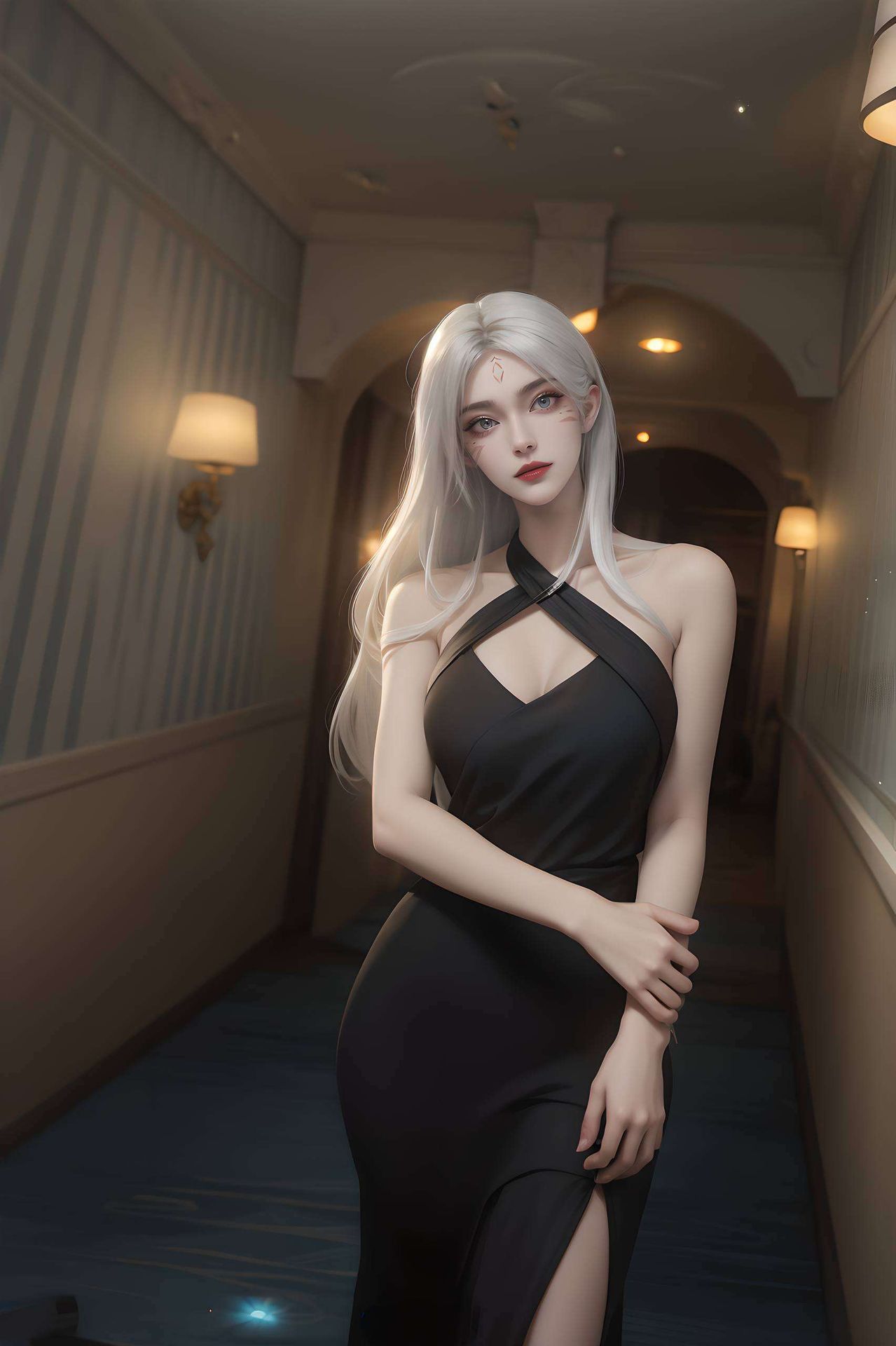 仿佛诉说着故事国漫女生的灵动泪滴