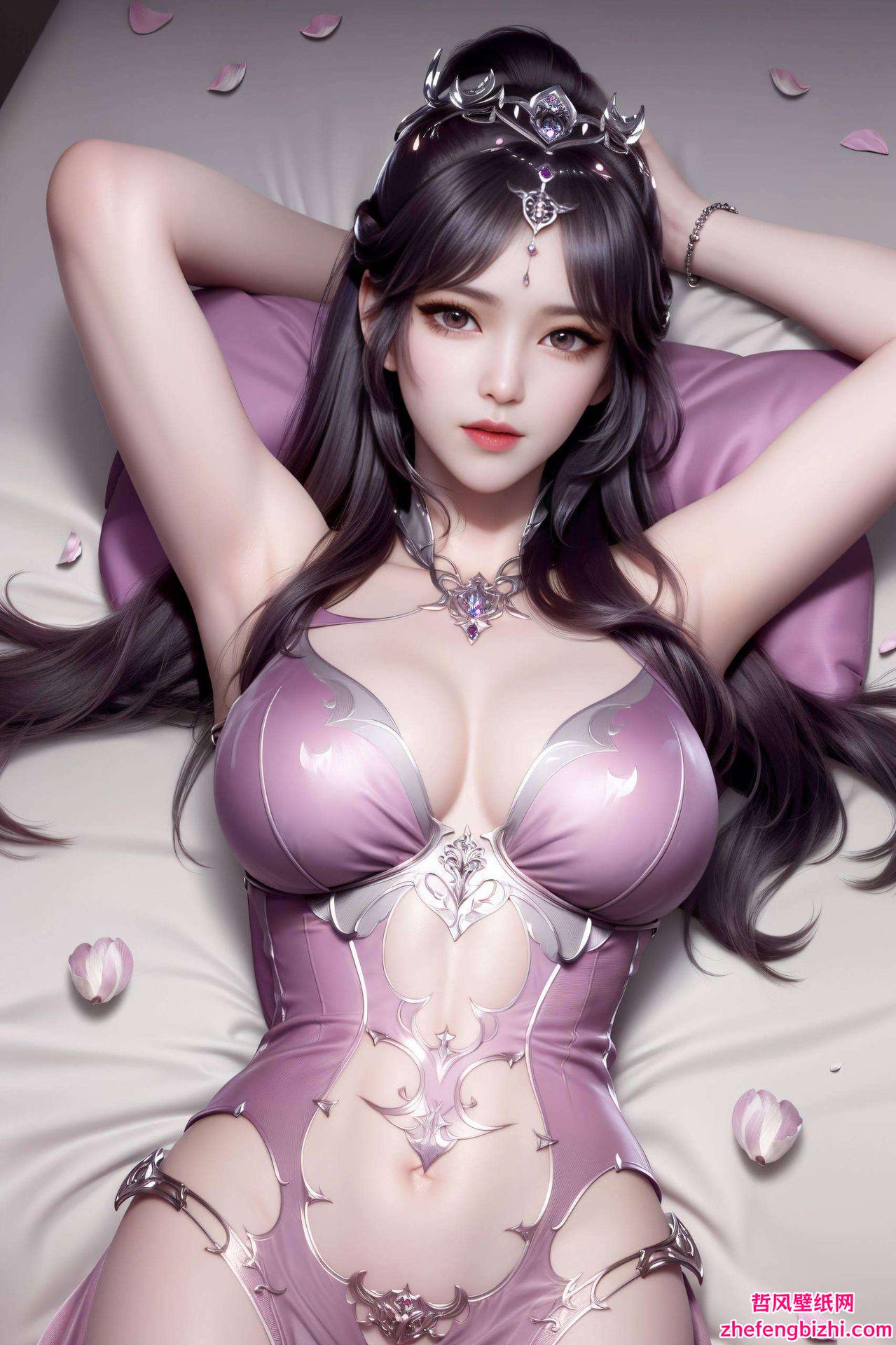 当古风与现代科技相遇便有了这款独特的AI绘画壁纸