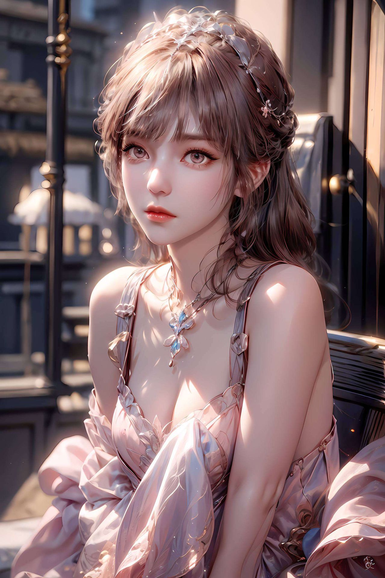 绘制出充满活力的图片壁纸捕捉她舞动的瞬间