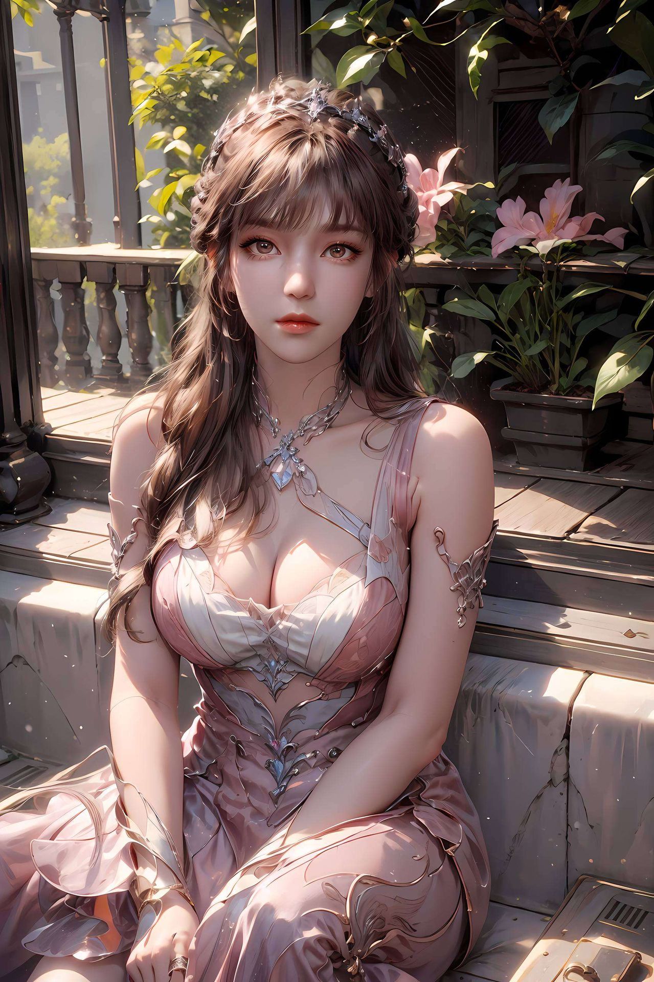 每一笔线条都流畅生动将小舞的灵动舞姿与宁荣荣的娇俏可爱完美融合