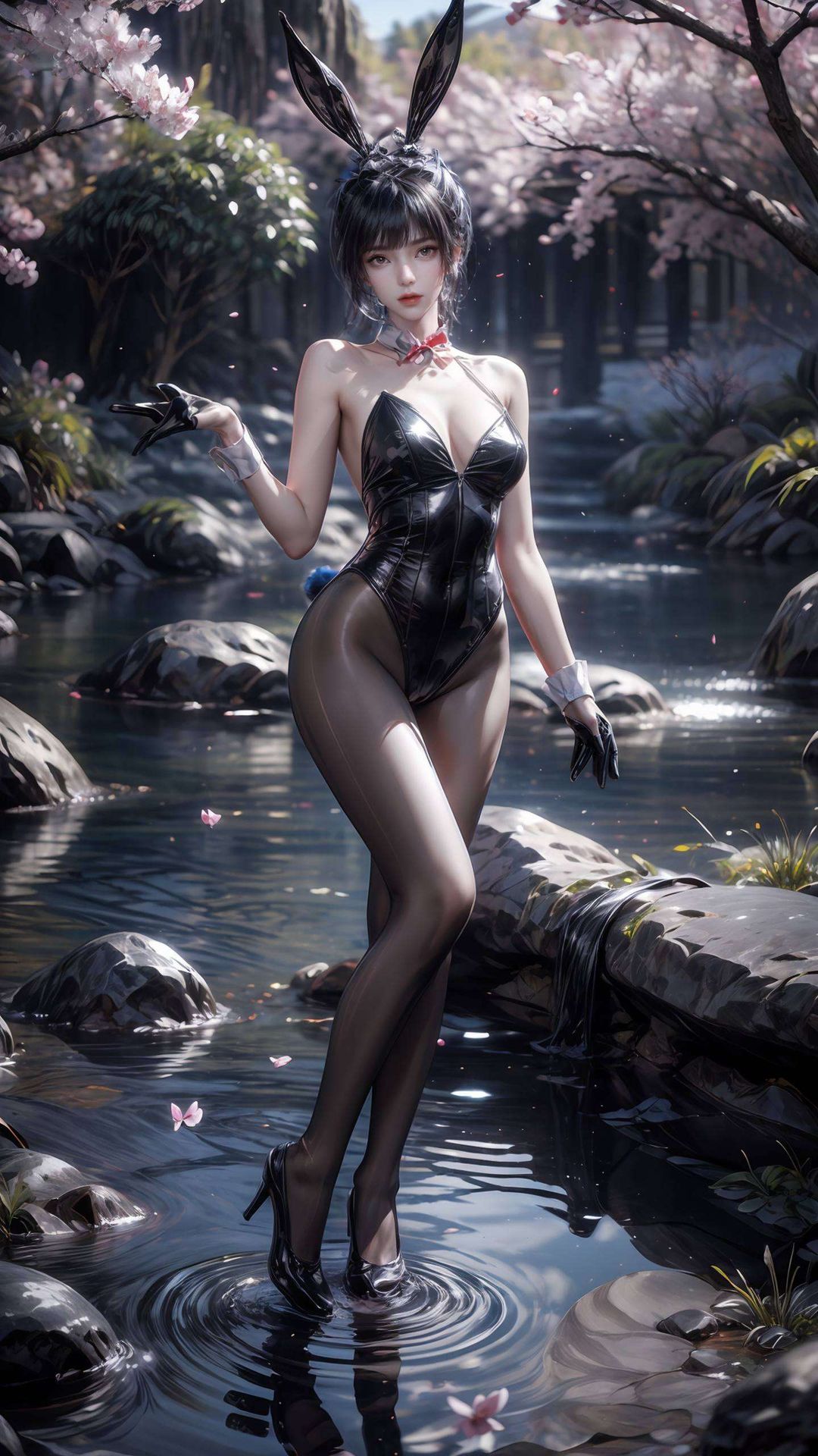 绚丽多彩的壁纸条纹邂逅国漫女神小舞的甜美魅力！这款结婚了的小舞动漫图片壁纸