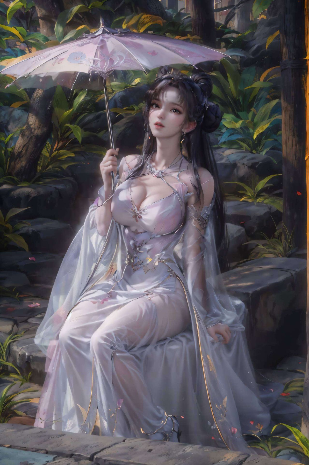 这款小舞最美壁纸尽显国漫美女风采