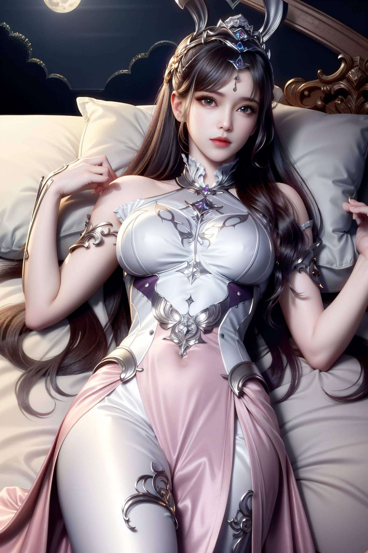 AI绘风尽显神韵！这款「斗罗大陆」AI小舞高清壁纸以极简风格勾勒出电脑桌面的雅致