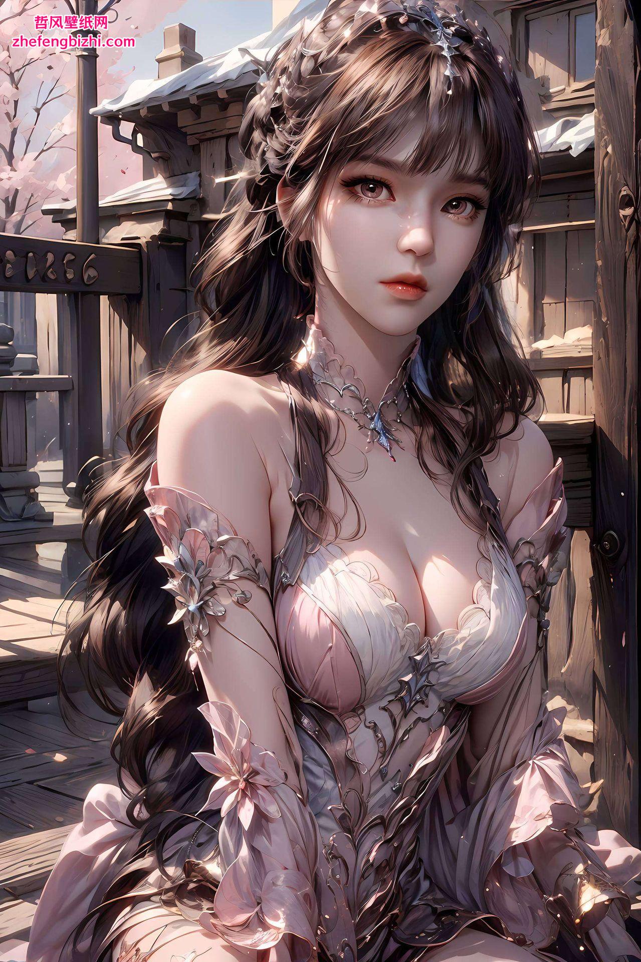 画面中小舞微笑着