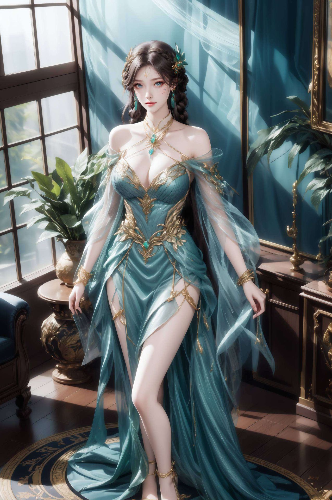 护眼无忧萧薰儿的美貌与智慧并存