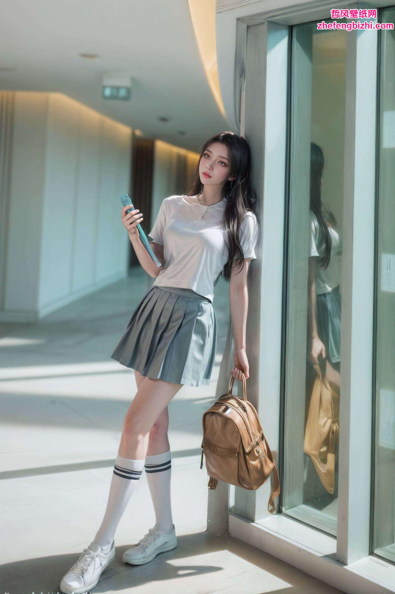 这款2K高清简洁壁纸来啦！以萧薰儿为灵感的创作高清画质