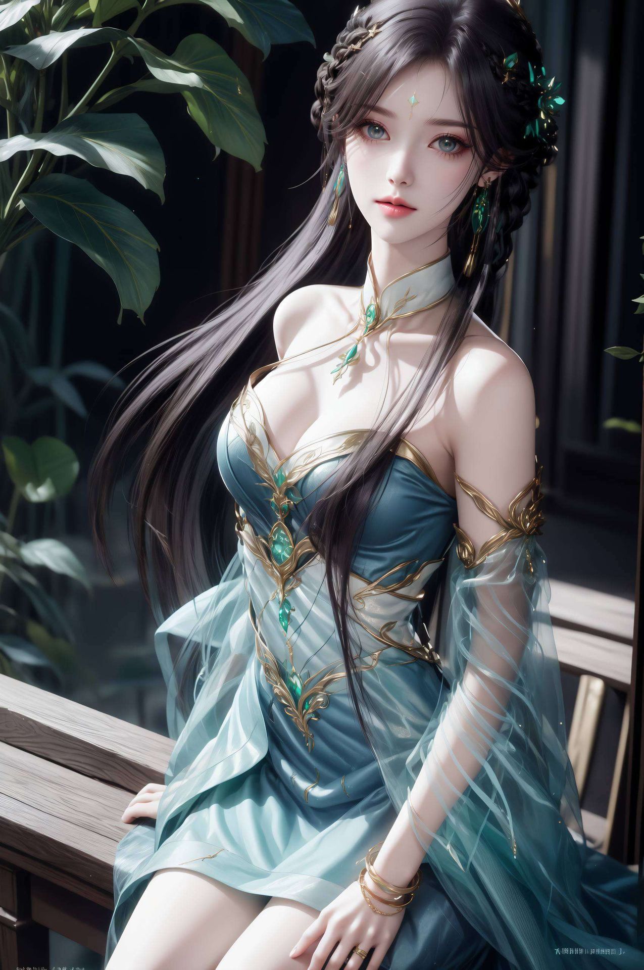 斗破苍穹中的萧薰儿为你的iPhone桌面带来一抹自然的清新与静谧