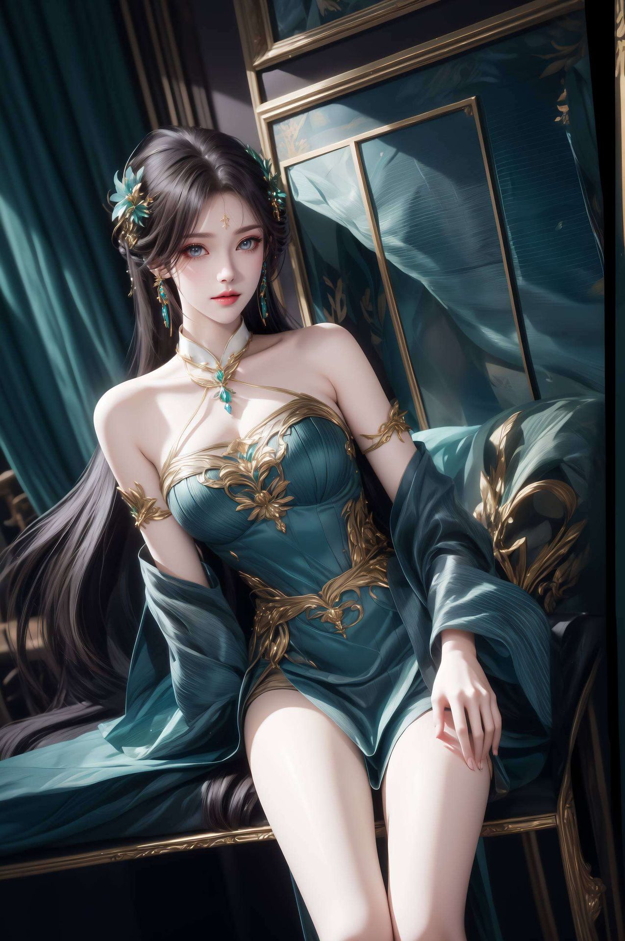 都是与AI女神的浪漫邂逅以她全身图片为灵感