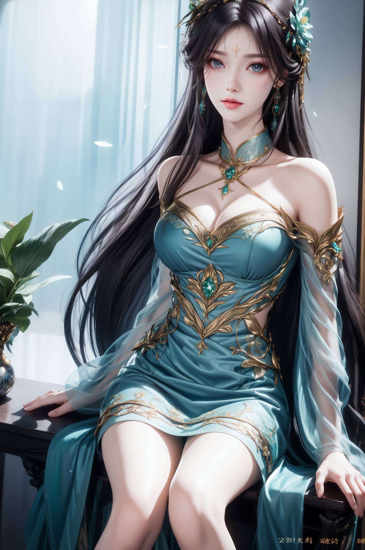 让她的每一个细节都清晰可见为你的桌面带来一份优雅与灵动