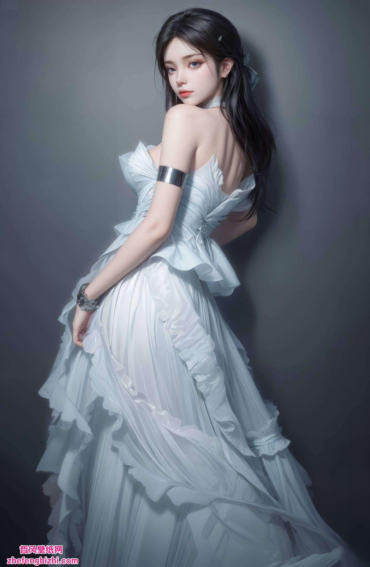 国漫女主的灵动表情高清像素呈现