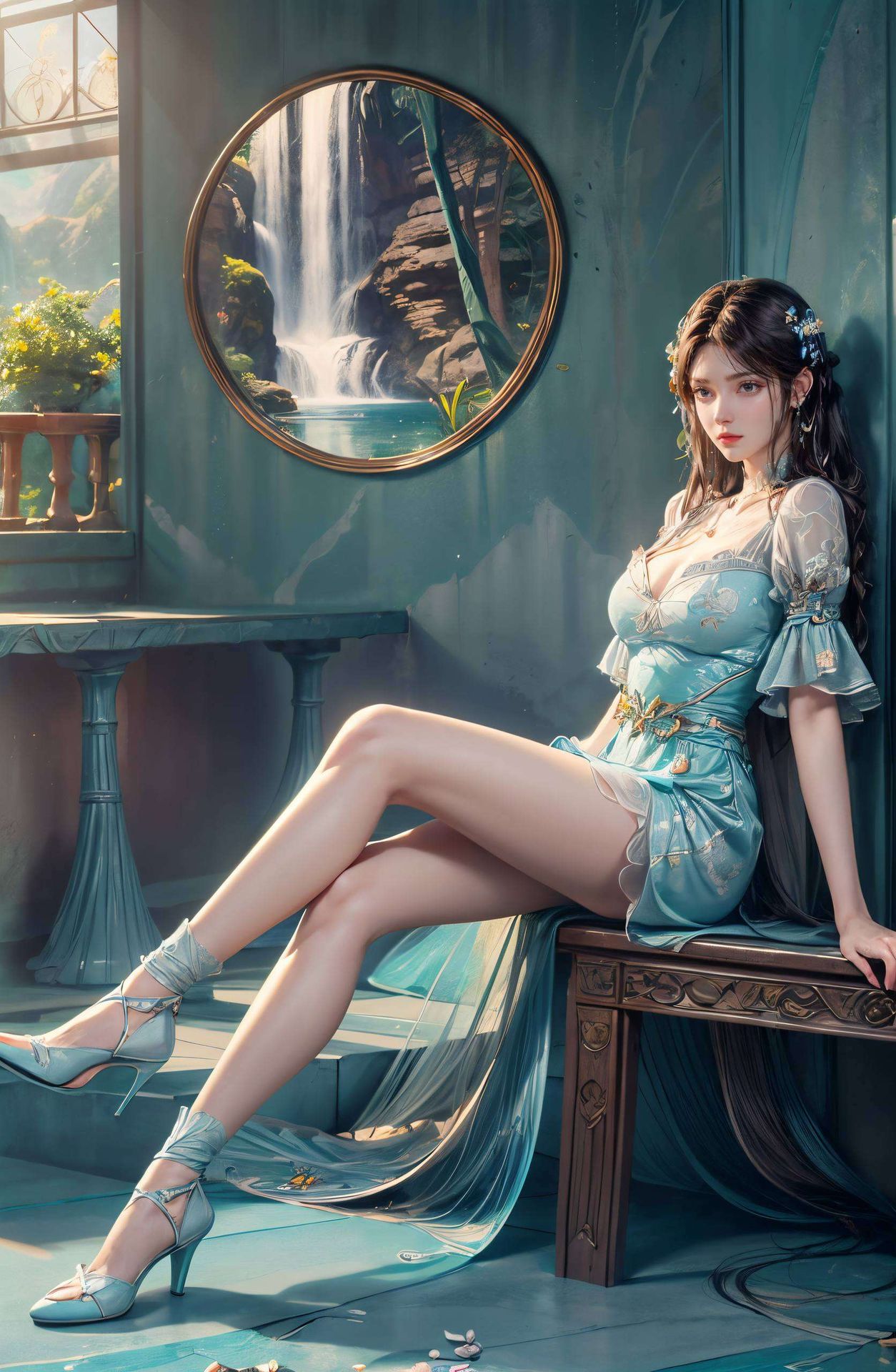 以细腻的笔触捕捉她温婉的眼神萧薰儿