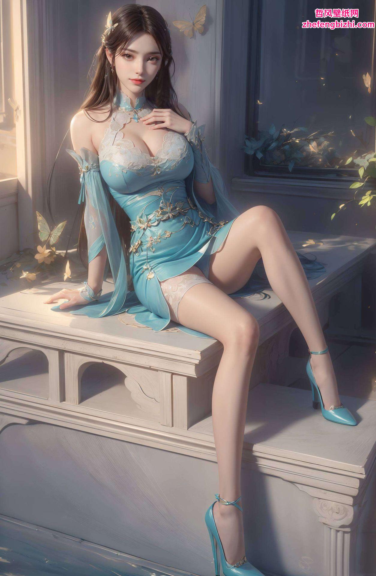 新建模让她栩栩如生点亮你的桌面