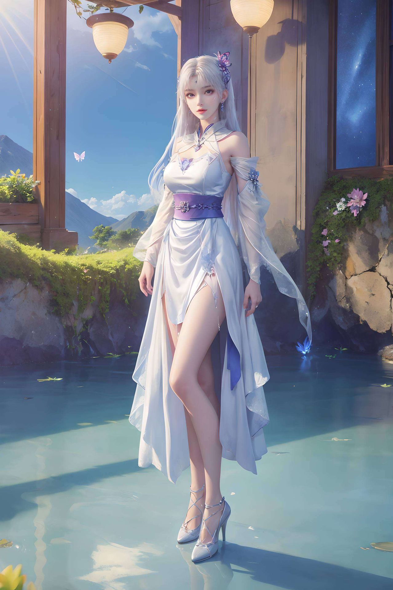 全屏呈现细腻如丝的超清小医仙壁纸