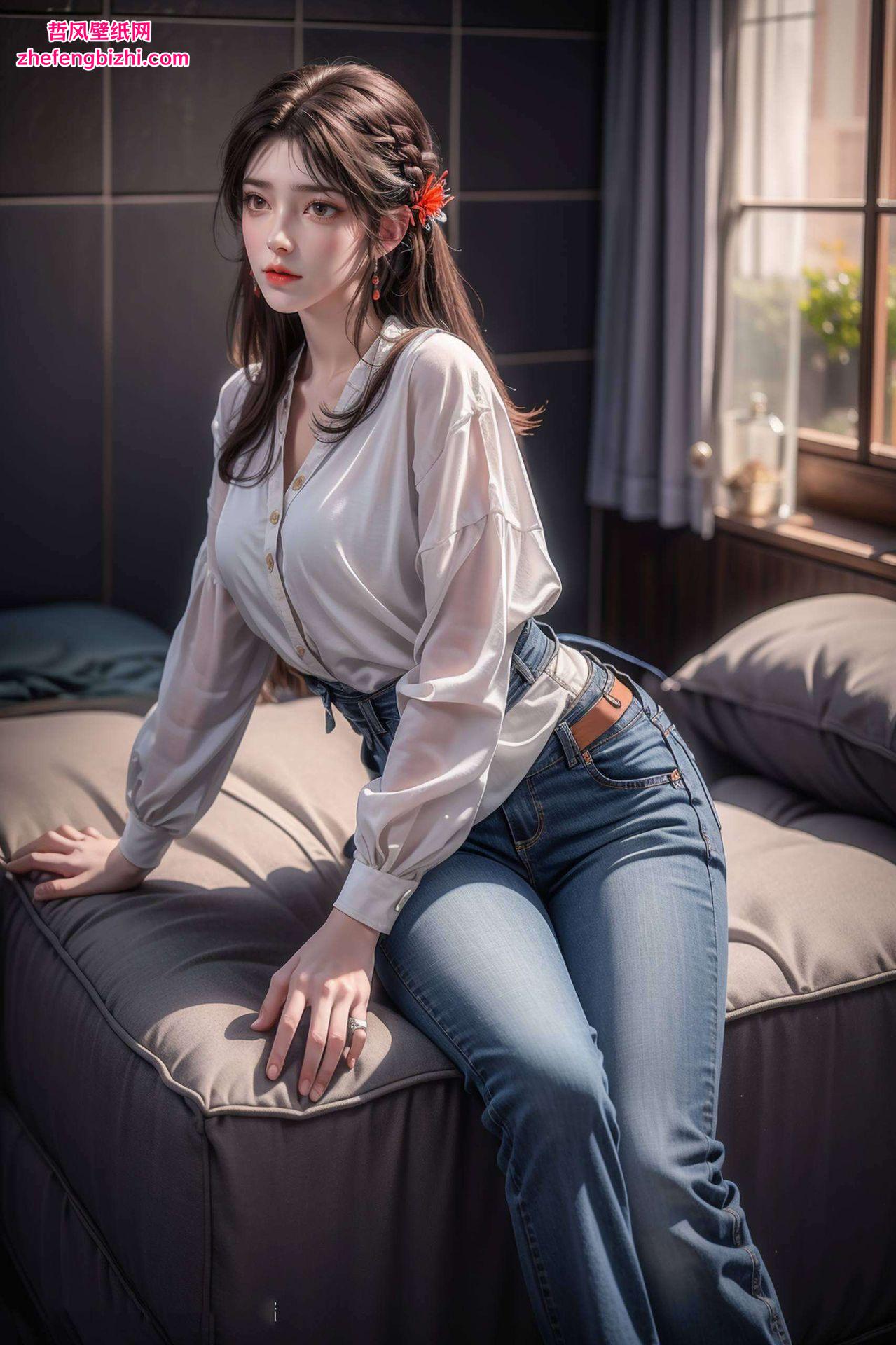 将浪漫与武侠完美融合萧炎与小医仙携手漫步于幽静的竹林