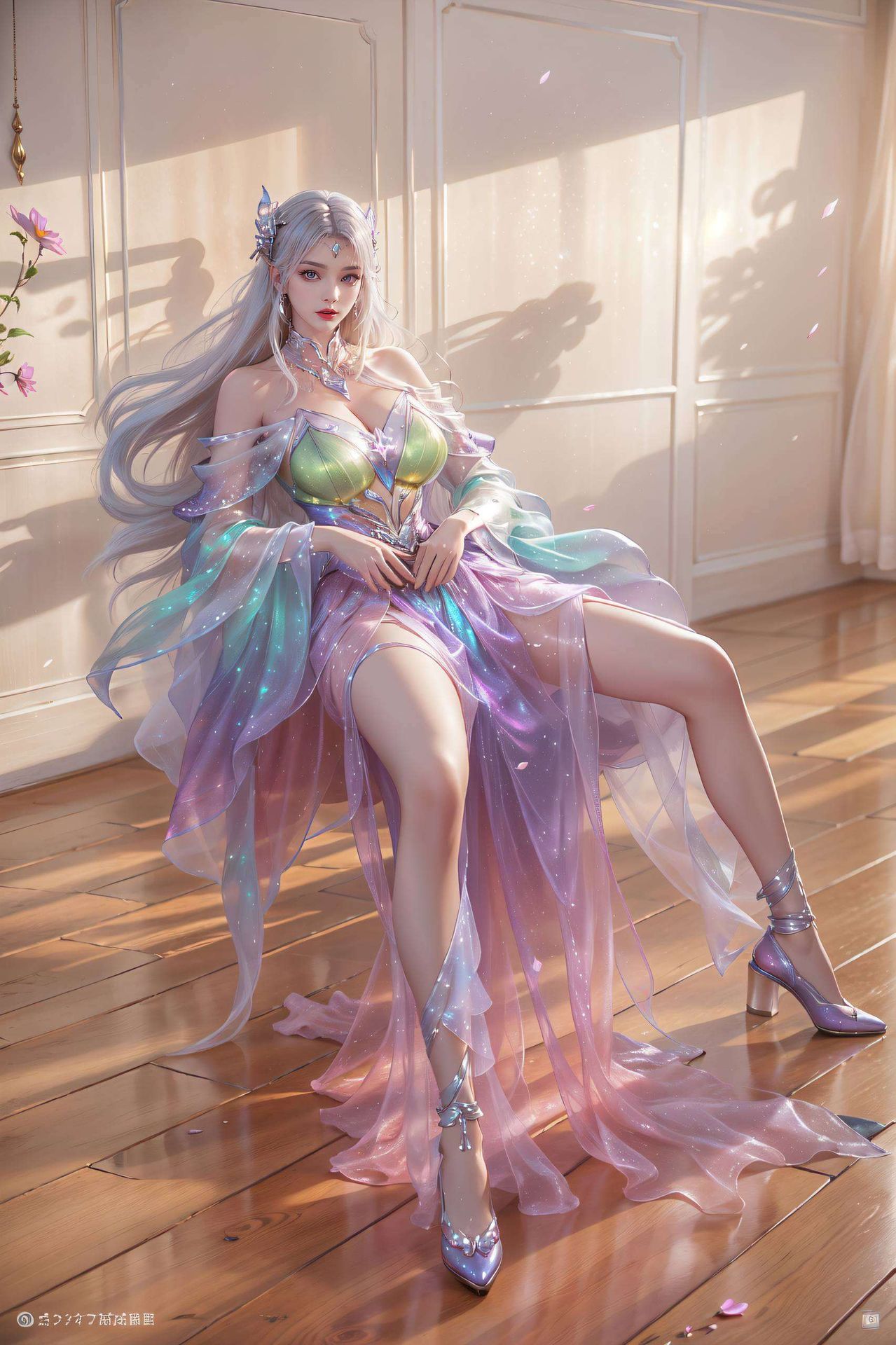 无论是清新脱俗的静态美让你仿佛置身动画世界