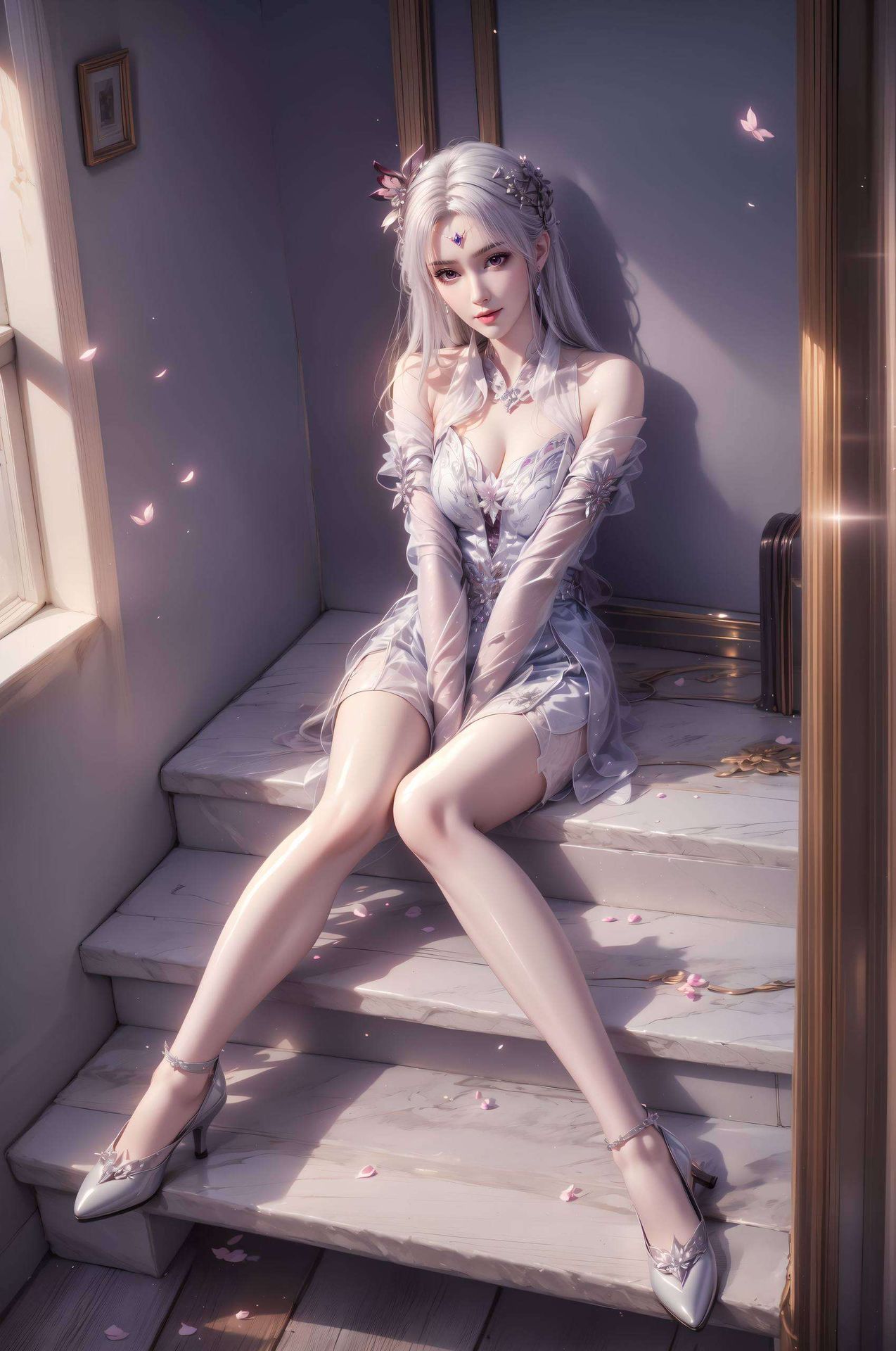 高清细腻的画面置于桌面