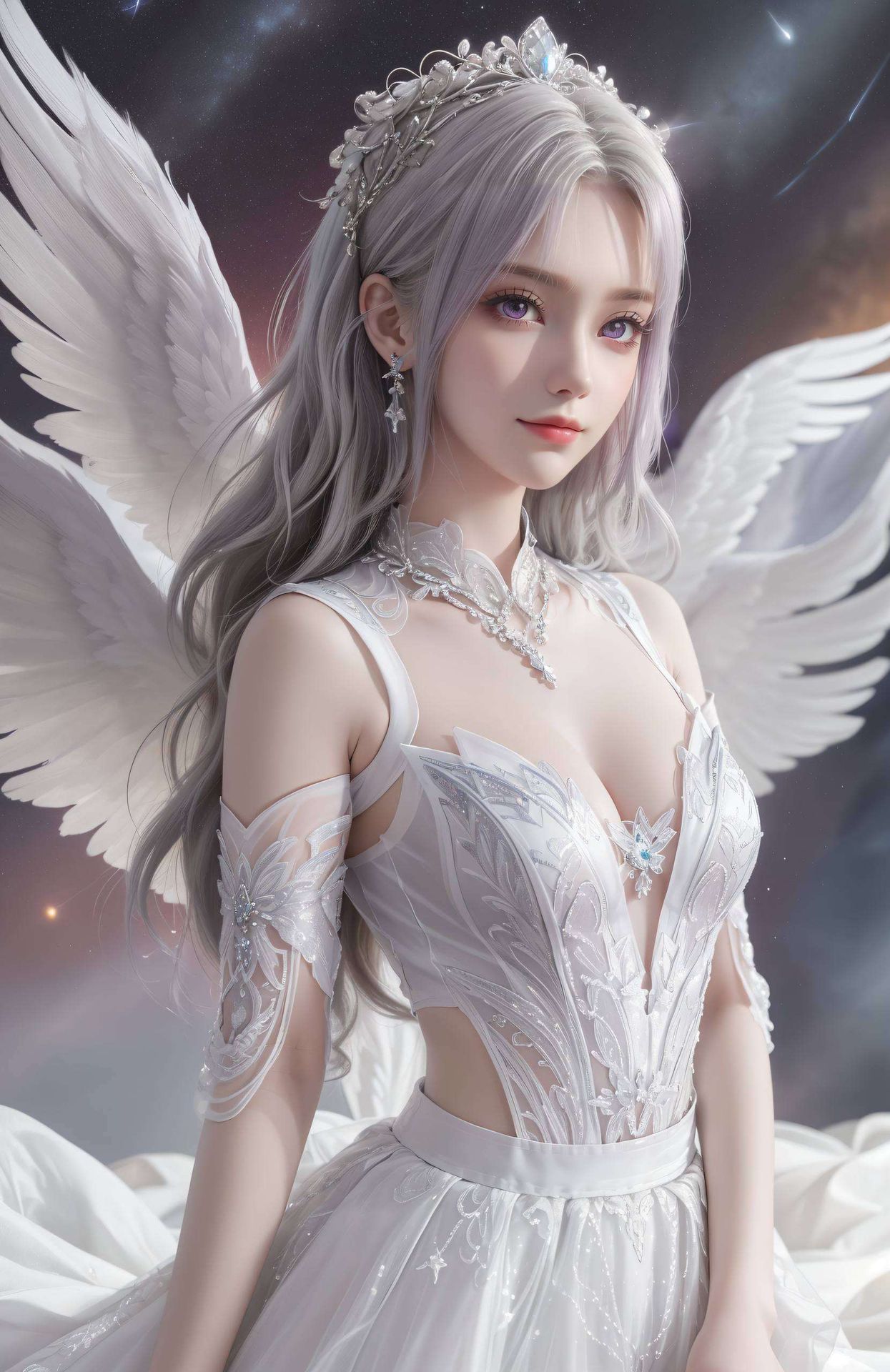 为你的手机桌面增添一抹国漫风情如仙子般飘逸