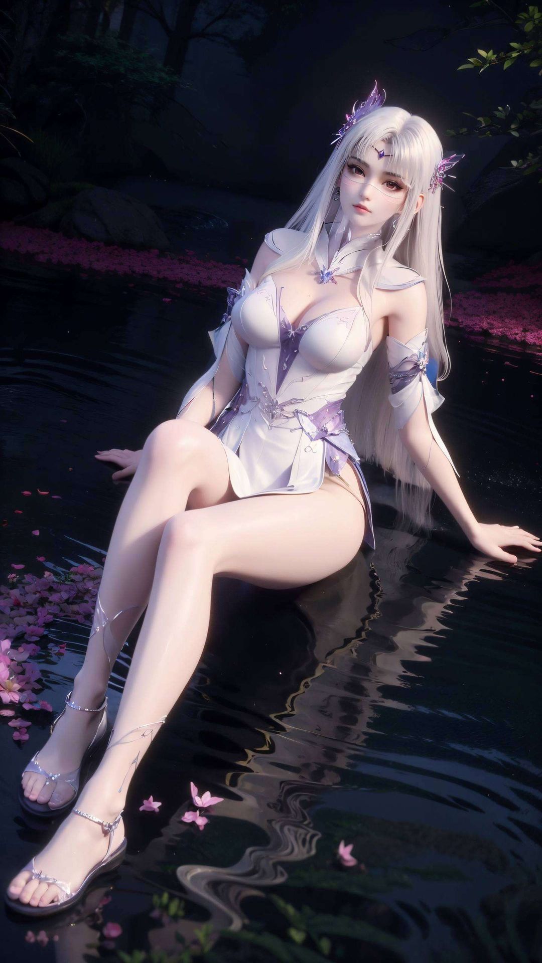 让每一次目光停留都成为心灵的洗礼这款高清水彩壁纸将带你领略她的独特风采