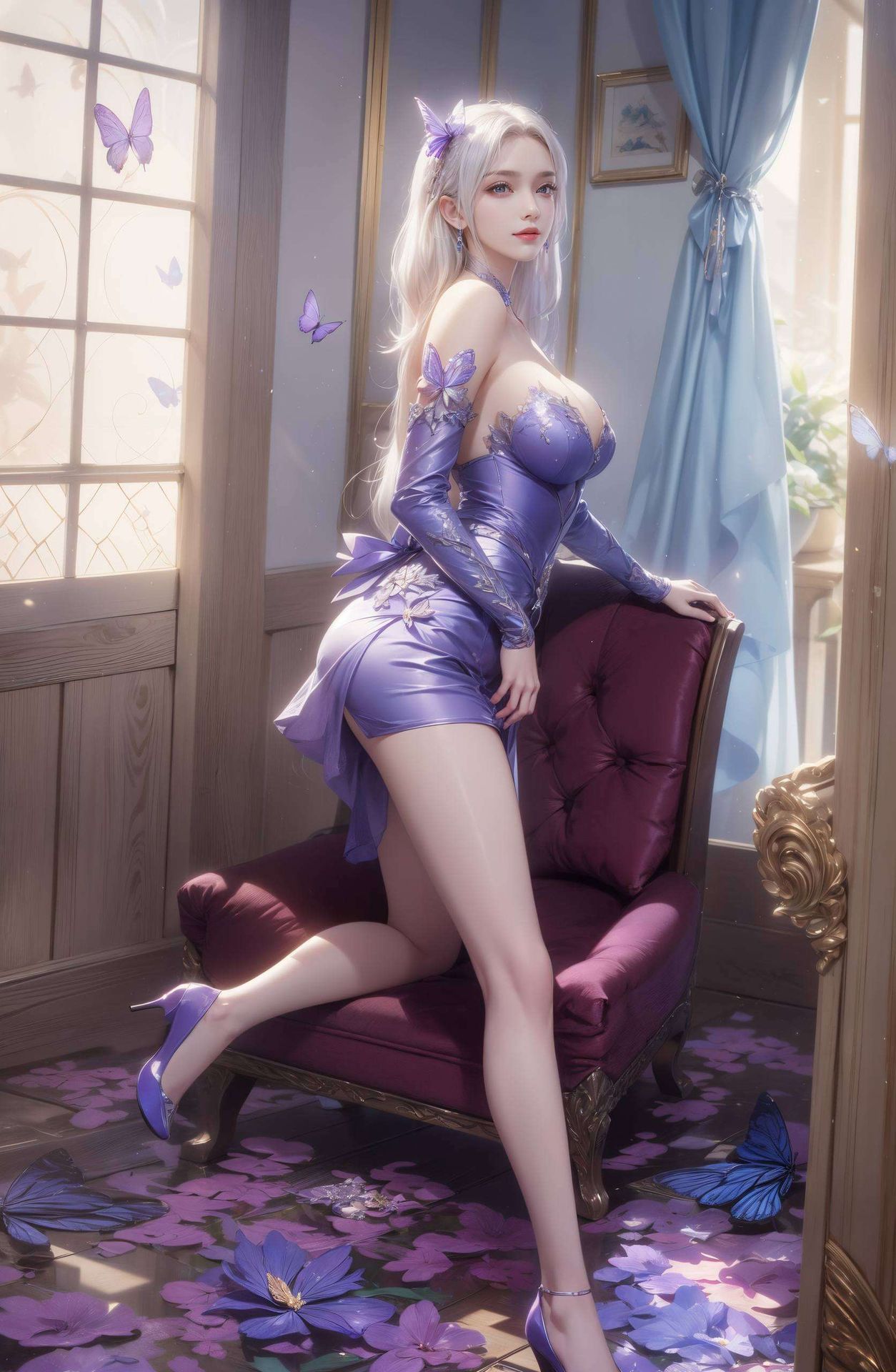 女主小医仙的气质尽显幽深静谧之美为你的桌面带来一抹清新的国风雅韵