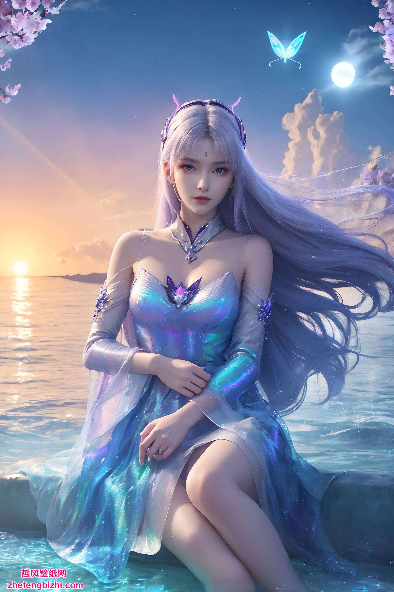 小医仙新版壁纸长腿登场波点与线条交织