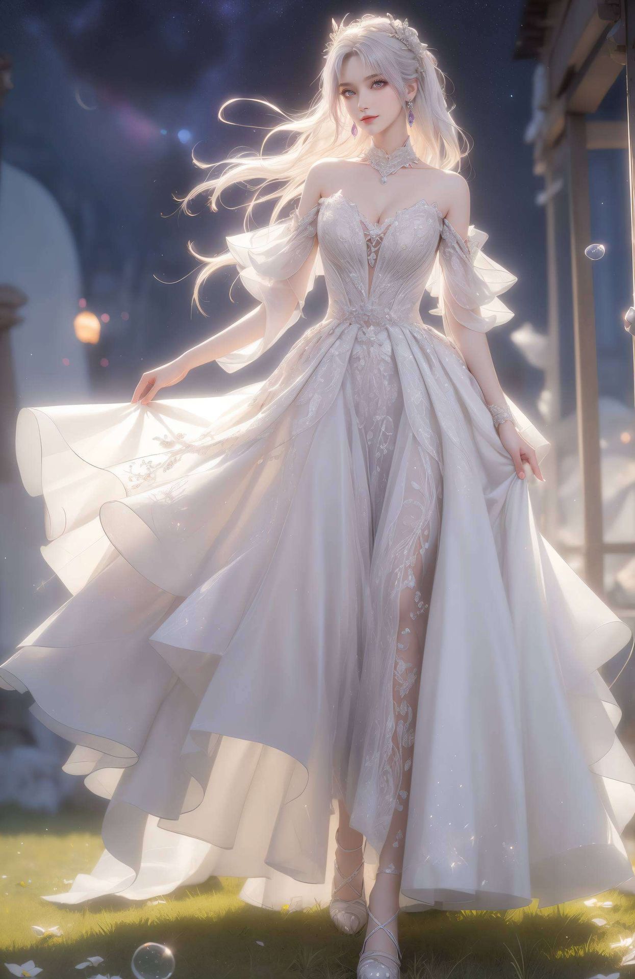 融合了国漫美女小医仙的最新建模图片这幅2560p的养眼壁纸