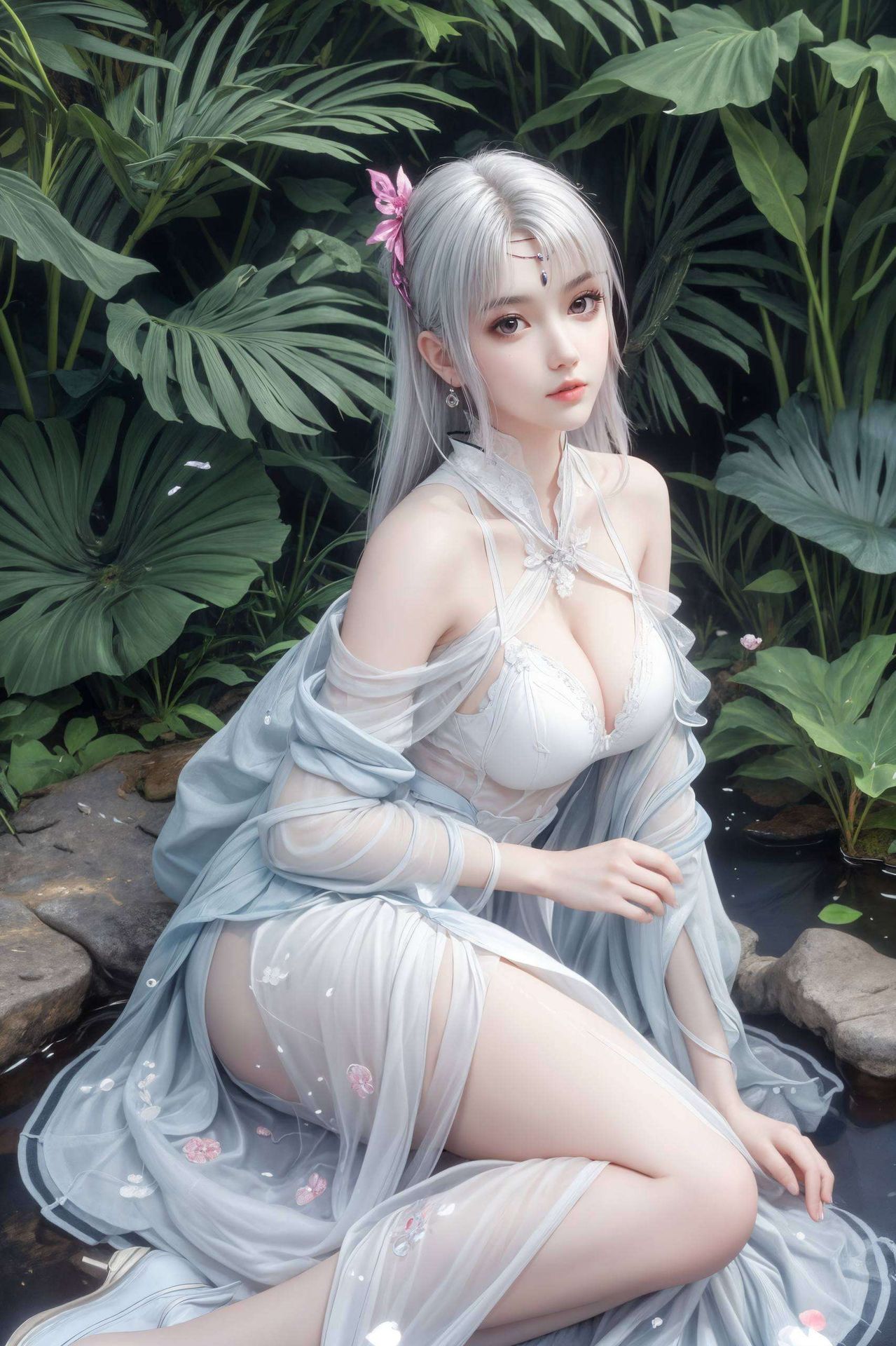 萧炎与小医仙携手亮相你的平板桌面！这一组无缝衔接的壁纸