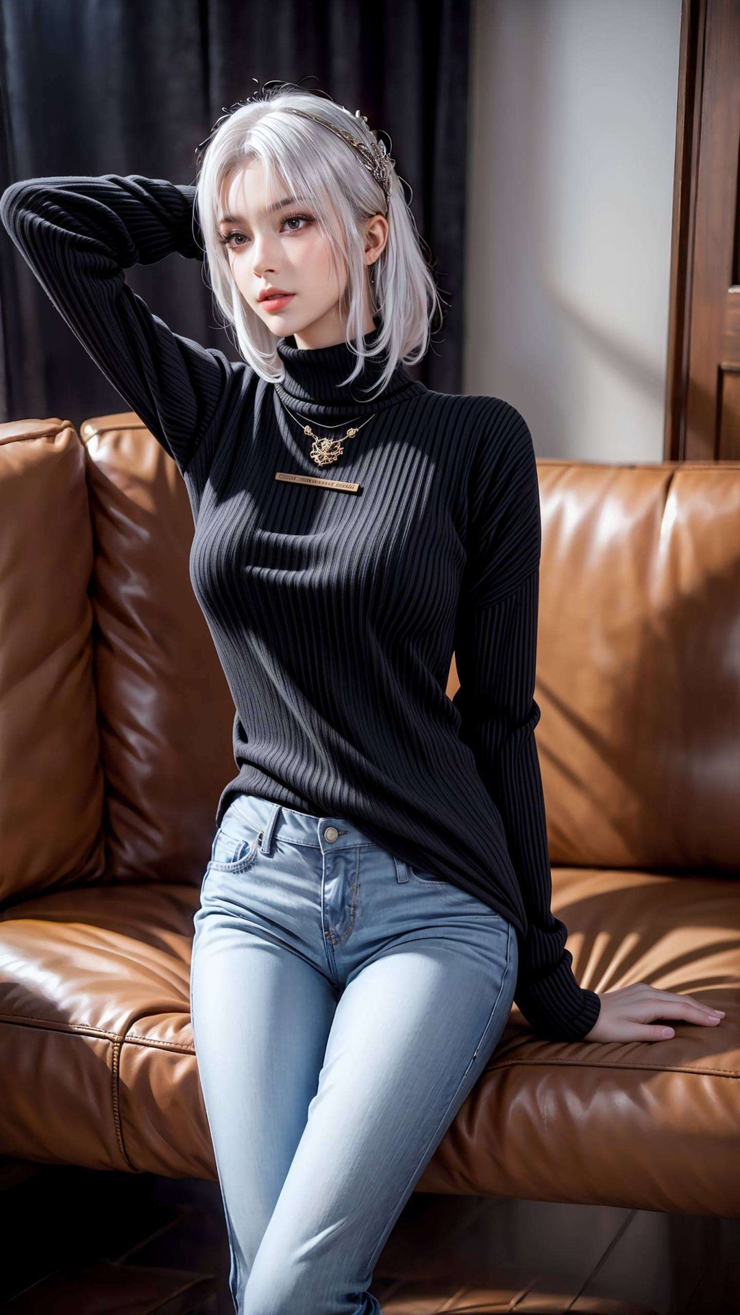 这款以暗河传中小医仙为主题的国漫壁纸专为iPad设计