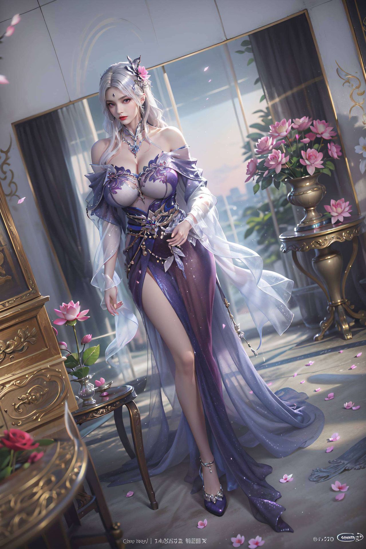 让你的电脑瞬间变身国漫天堂感受那满满的中国风与萌态可掬的女神魅力！