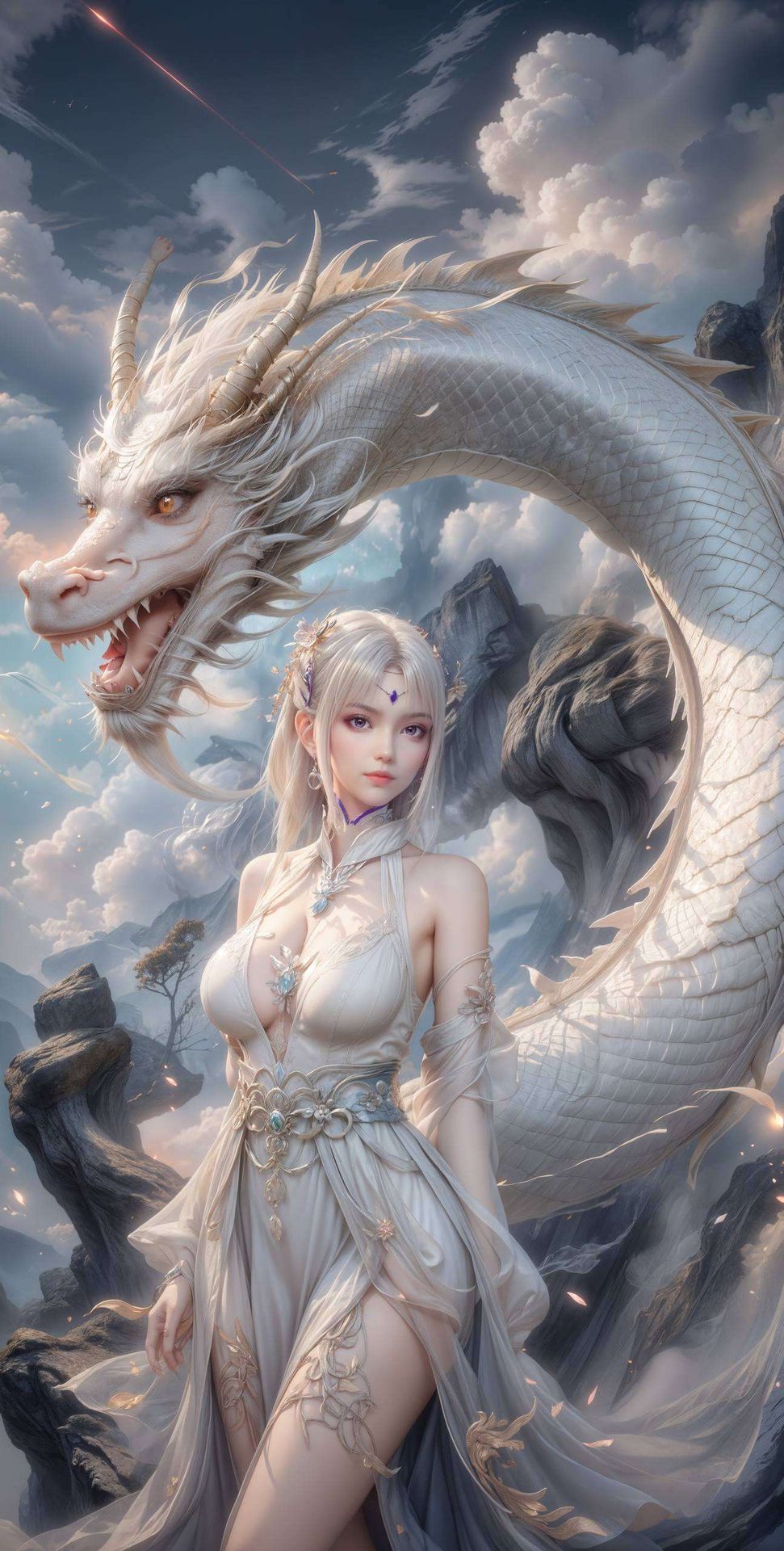 每一格都是精心绘制的细腻笔触尽在这款壁纸中流转