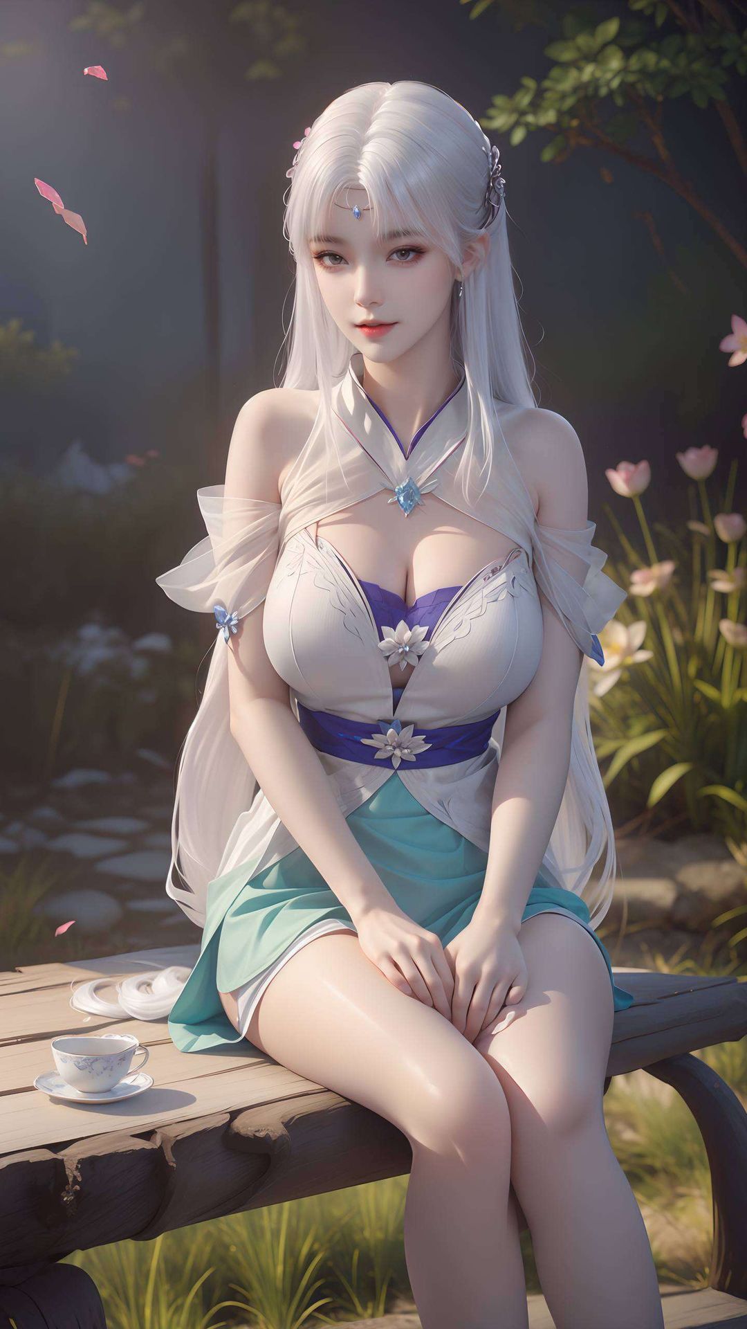 将国漫经典斗破苍穹中的小医仙完美融入美不胜收