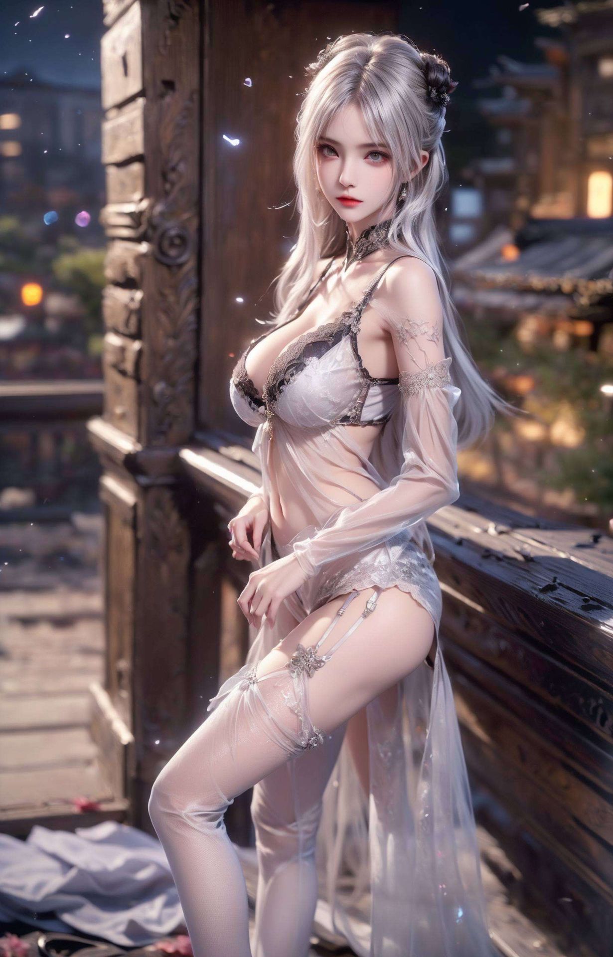小医仙前凸后翘壁纸界的视觉盛宴