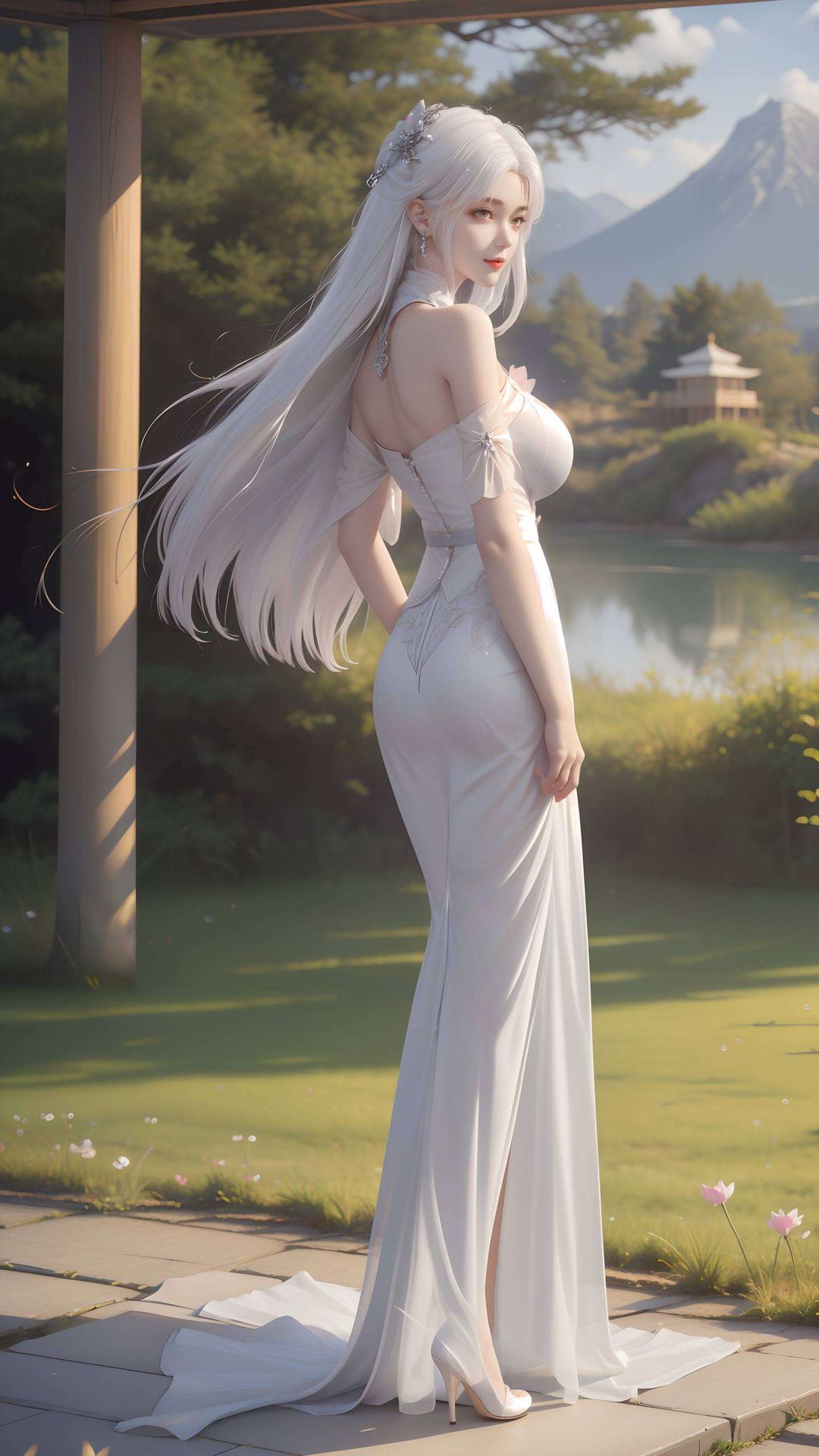 独特的艺术风格4k高清国漫美女潮图壁纸