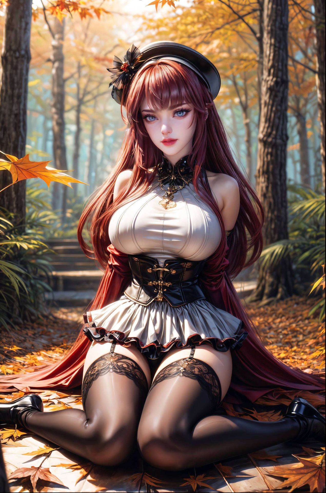 融合了国漫美女的柔美与梦幻手机的科技感粉色基调渲染出浪漫氛围