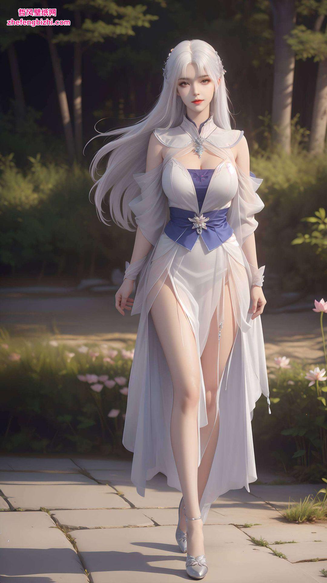 在精美现代的PCAI国漫世界里医术高超