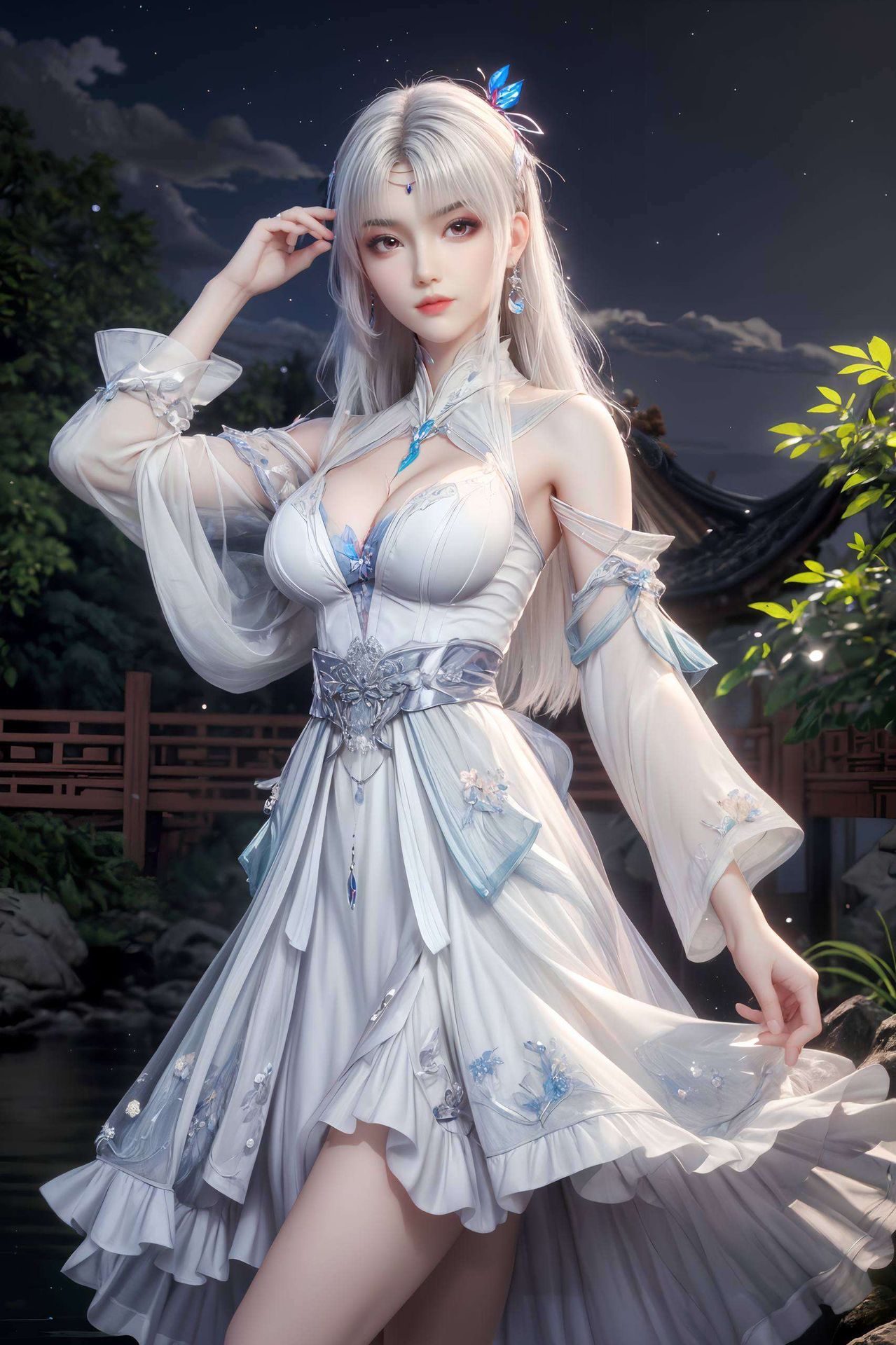 以她婉约的形象为灵感医道仙子小医仙