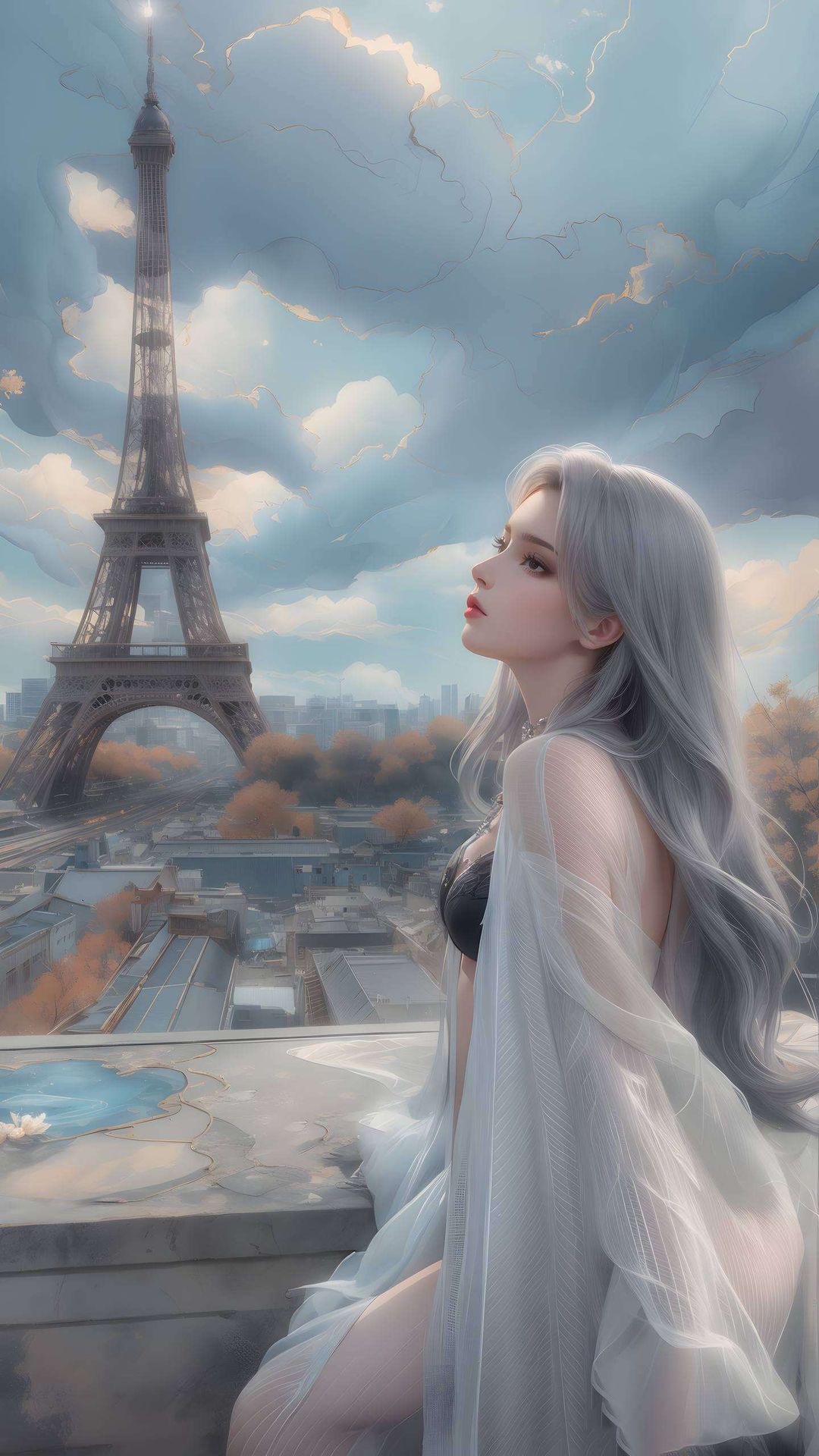 将这位动漫女神置于桌面每一次动态变化都让人心动不已