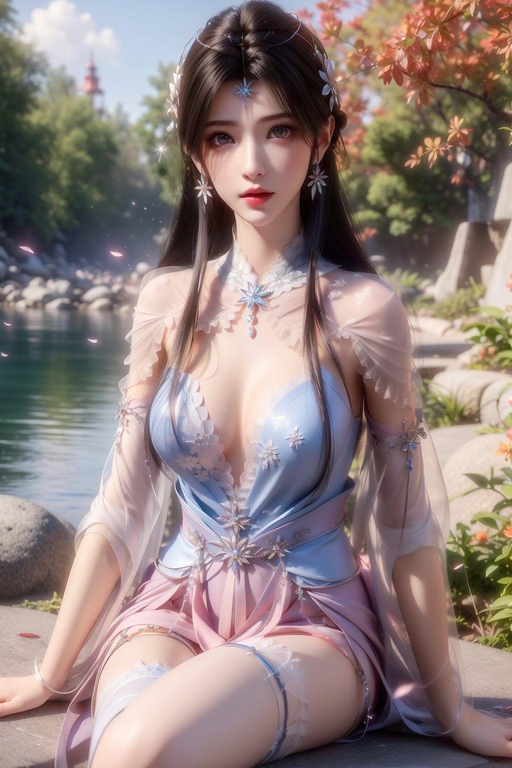 宛如桌面上的国漫女神国漫界的璀璨星辰