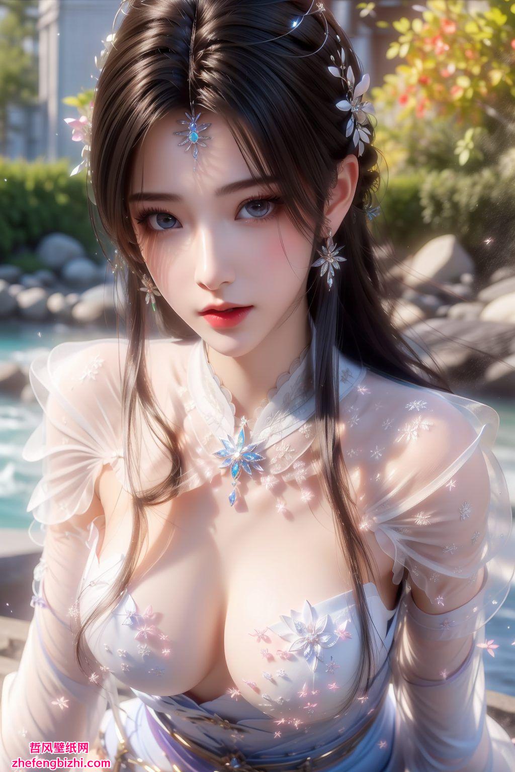 她是国漫中的灵动女神这款安卓国漫女神壁纸