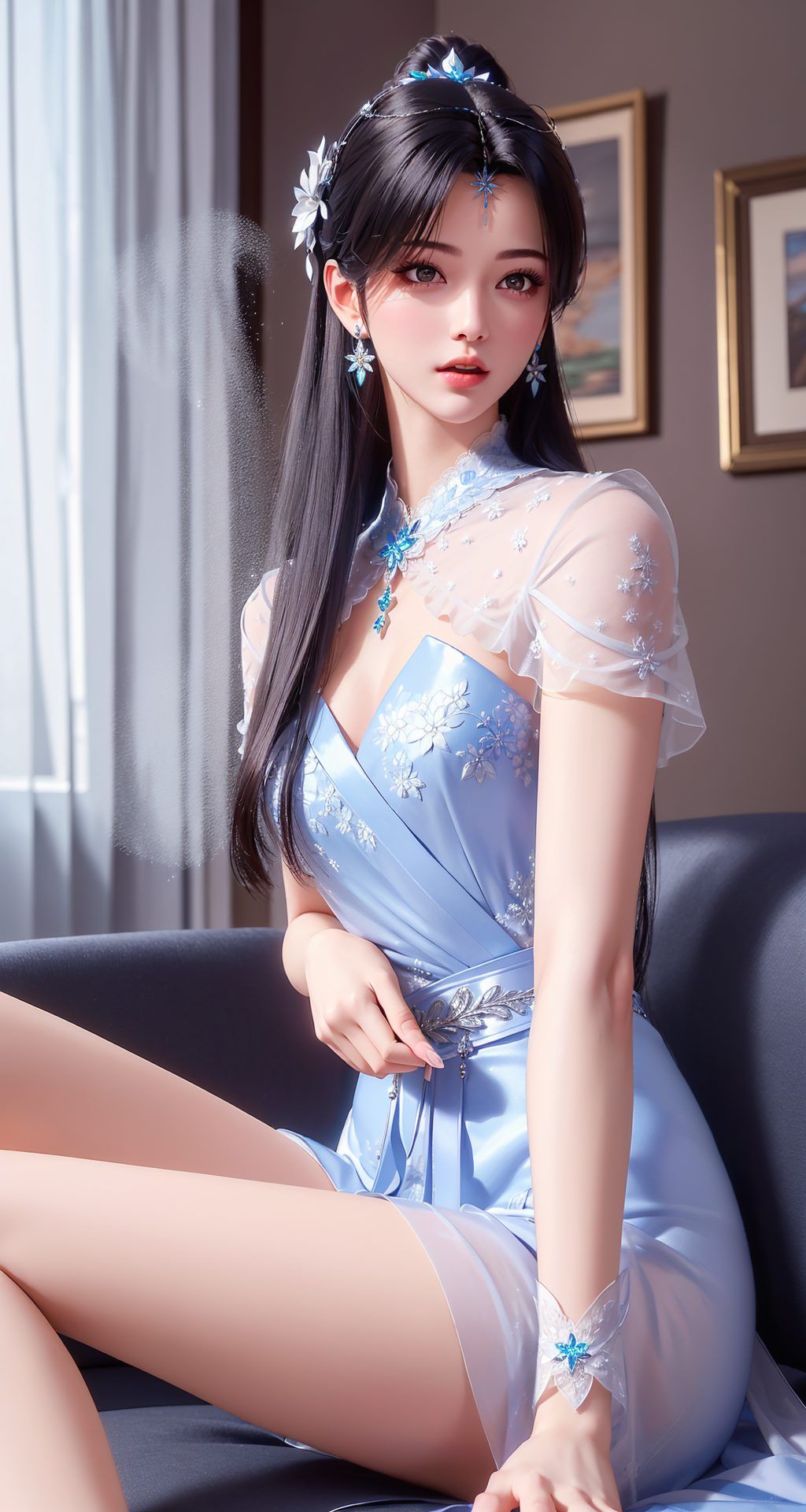 带你领略国漫女神的魅力！精选超清图片一键装扮你的苹果桌面