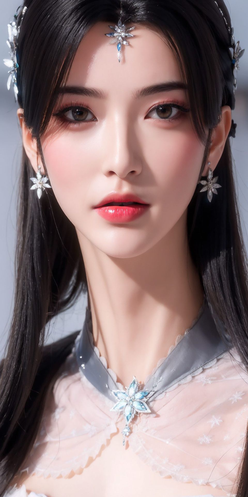 夏倾月静态中绽放着她的灵动